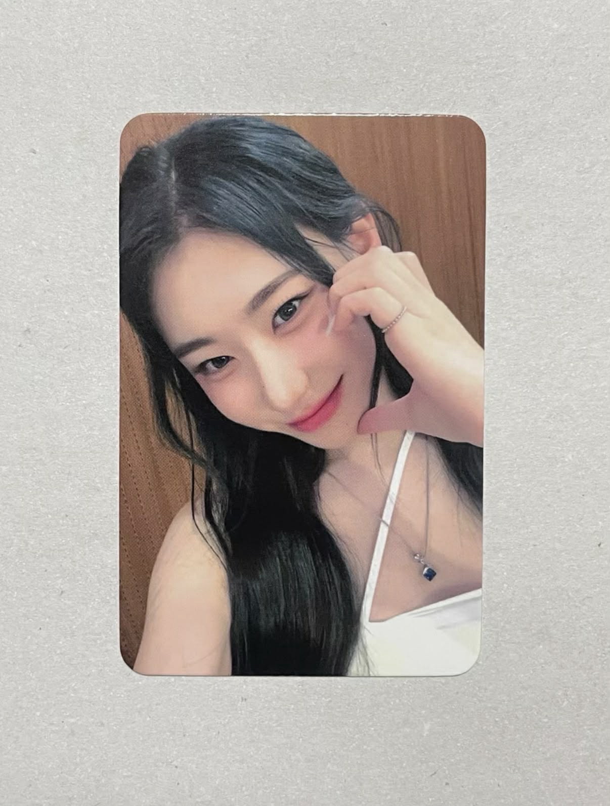 💕李彩領sw7比心超級漂亮的一張卡 臉頰愛心+微笑真的無敵