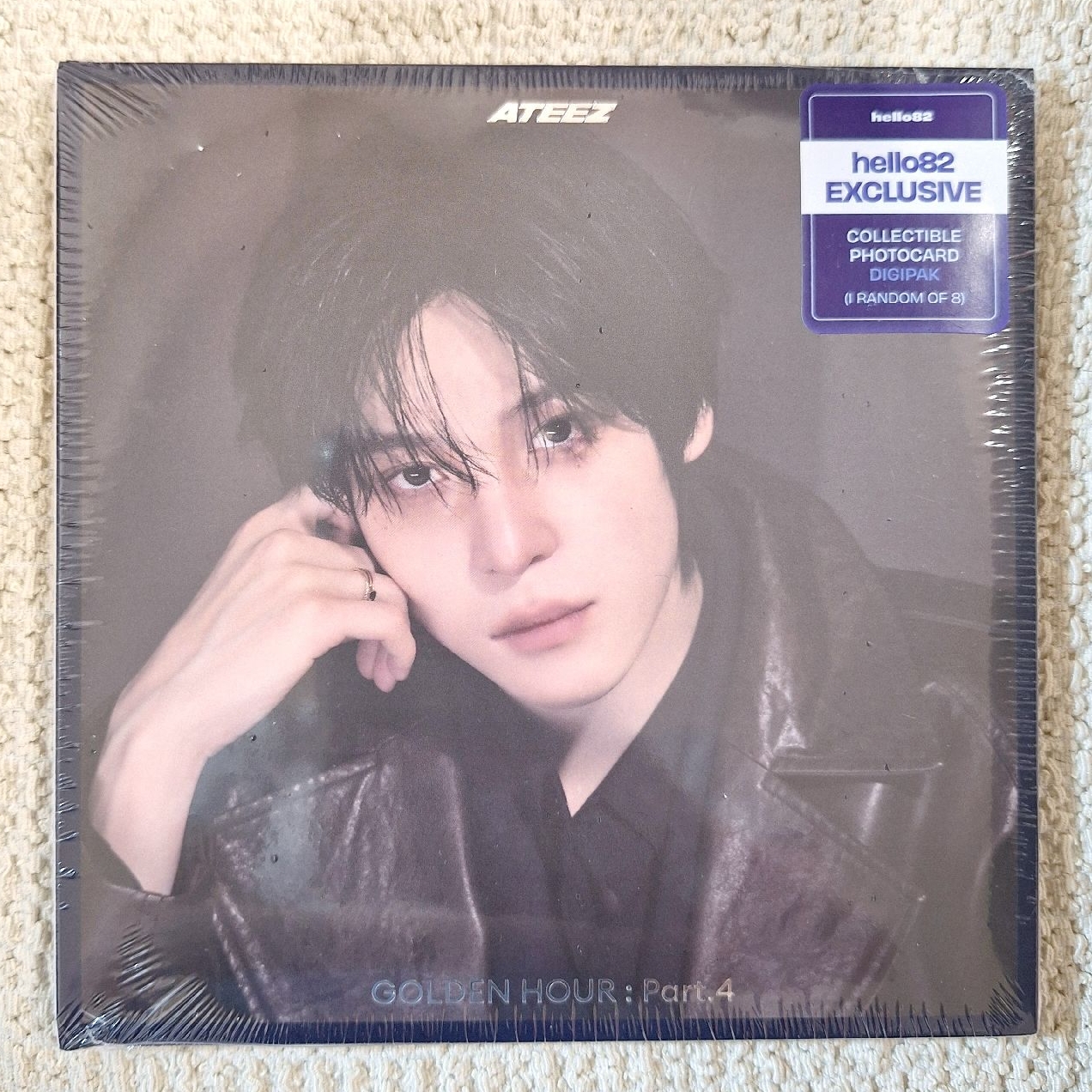 ATEEZ｜潤浩｜GOLDEN HOUR PART.4 美通單封DIGIPACK