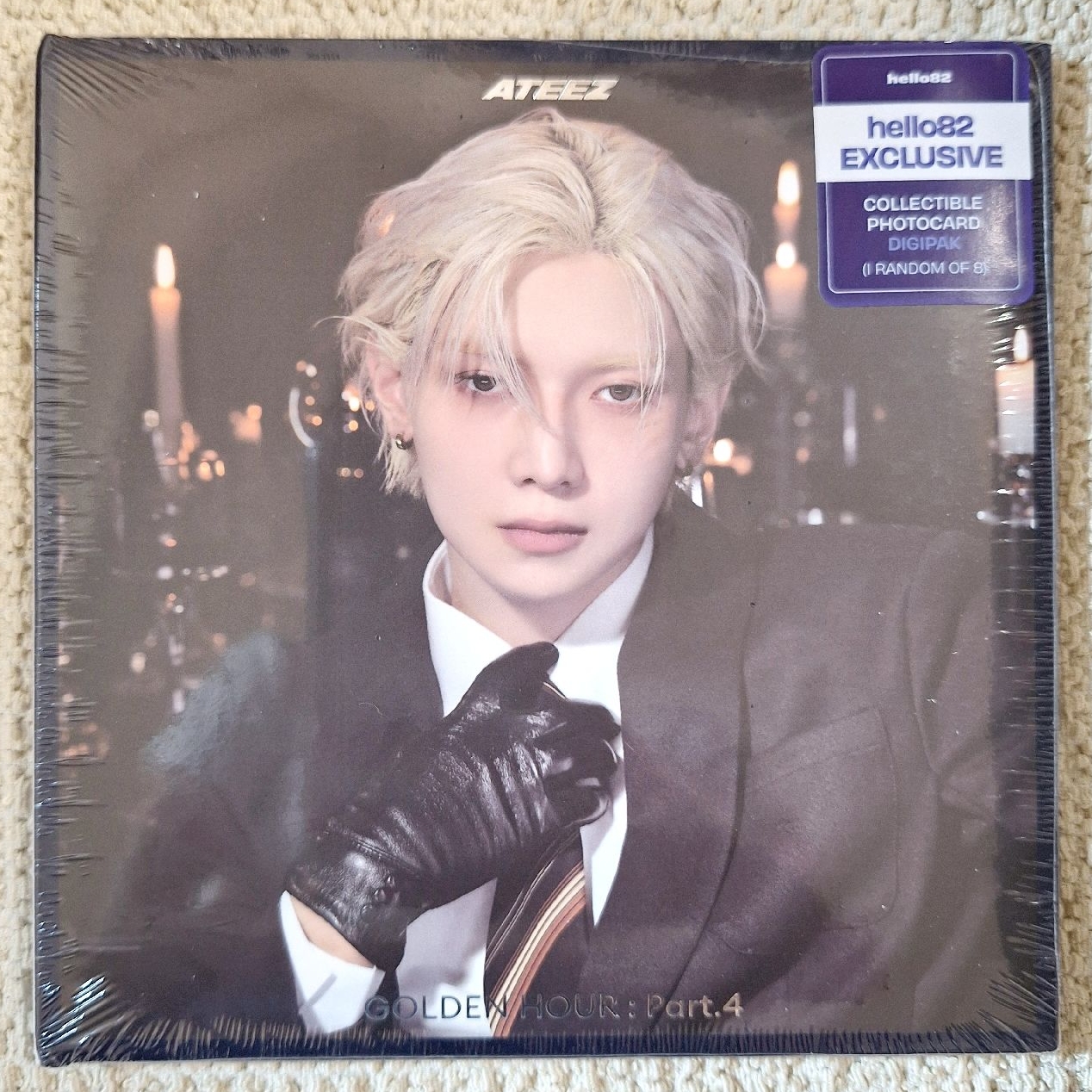 ATEEZ｜呂尚｜GOLDEN HOUR PART.4 美通單封DIGIPACK