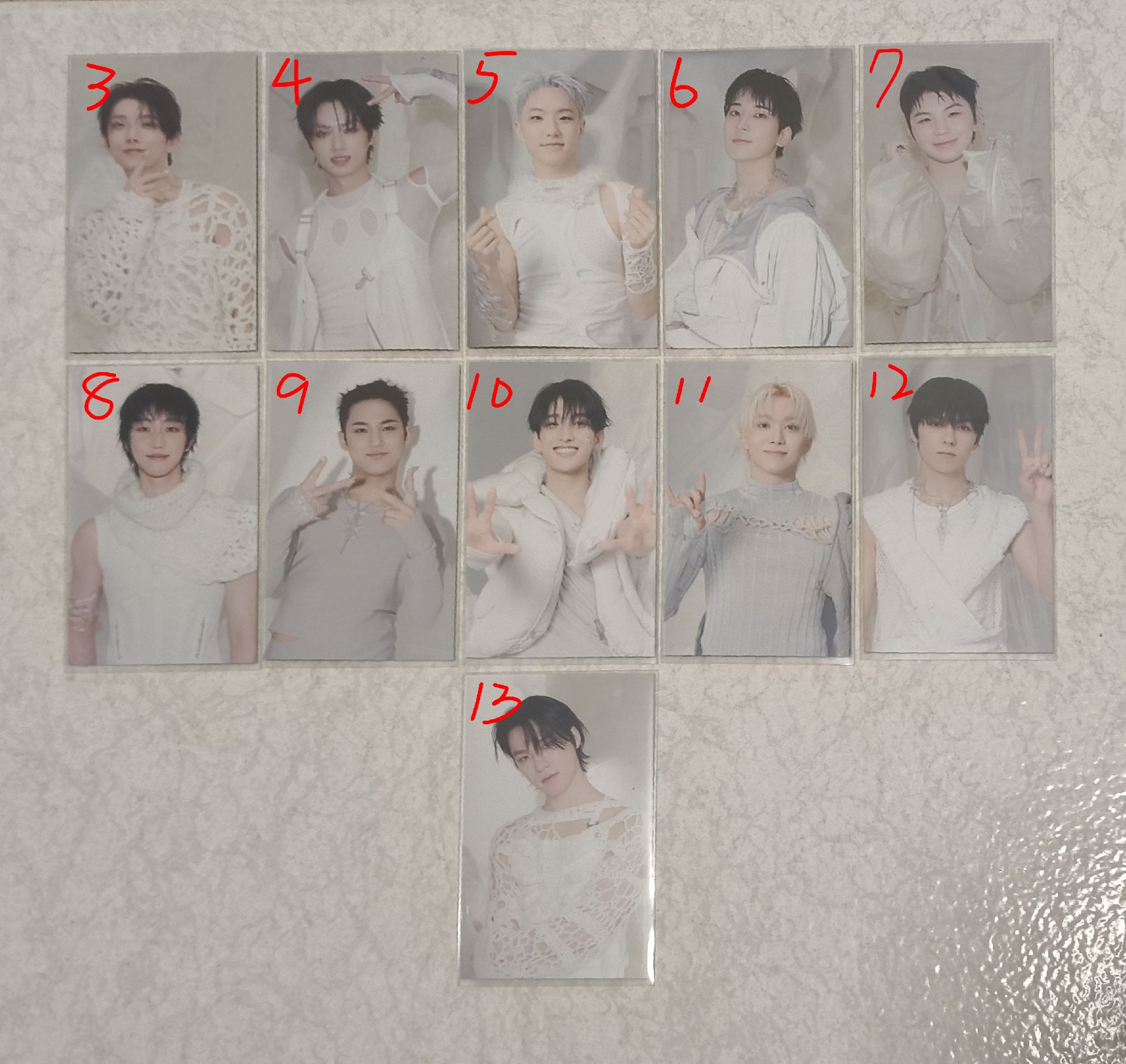 seventeen風琴卡 皆可當綁💙