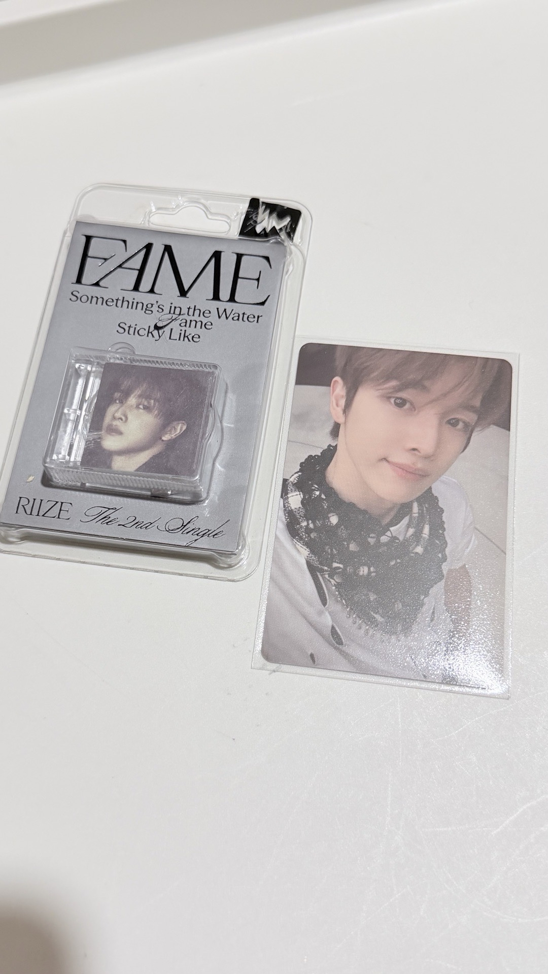 riize  fame smini 已拆！燦全套