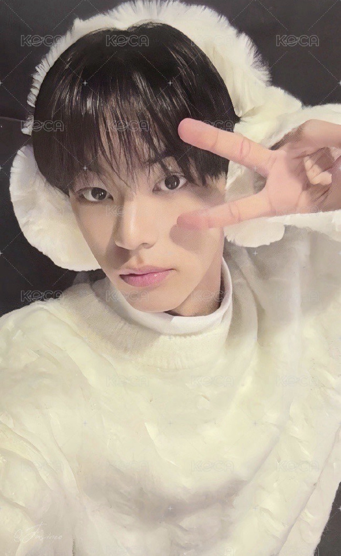 TWS金道勳wvs直播卡 耳罩卡