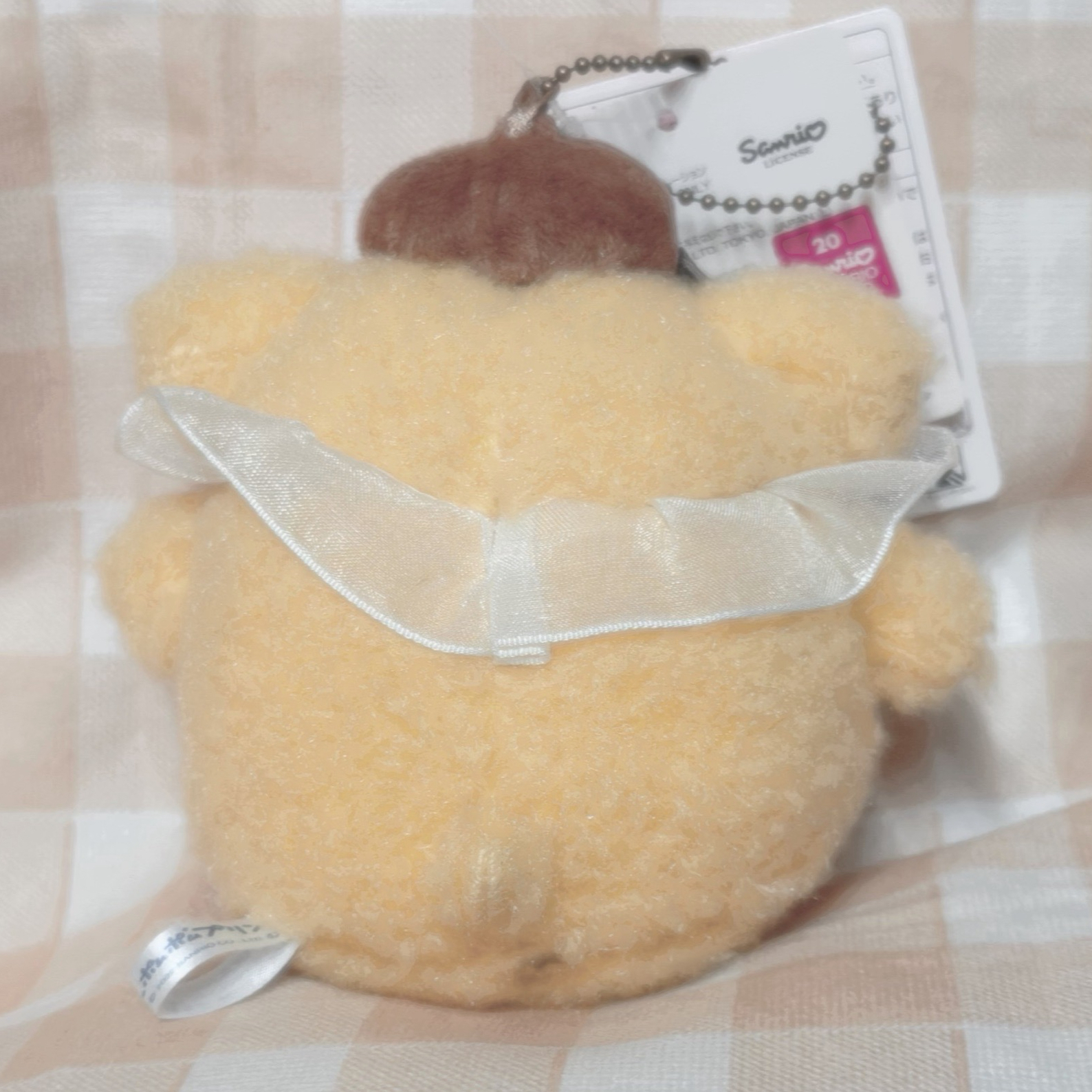 Sanrio｜毛毛ㄉ蝴蝶結布丁狗