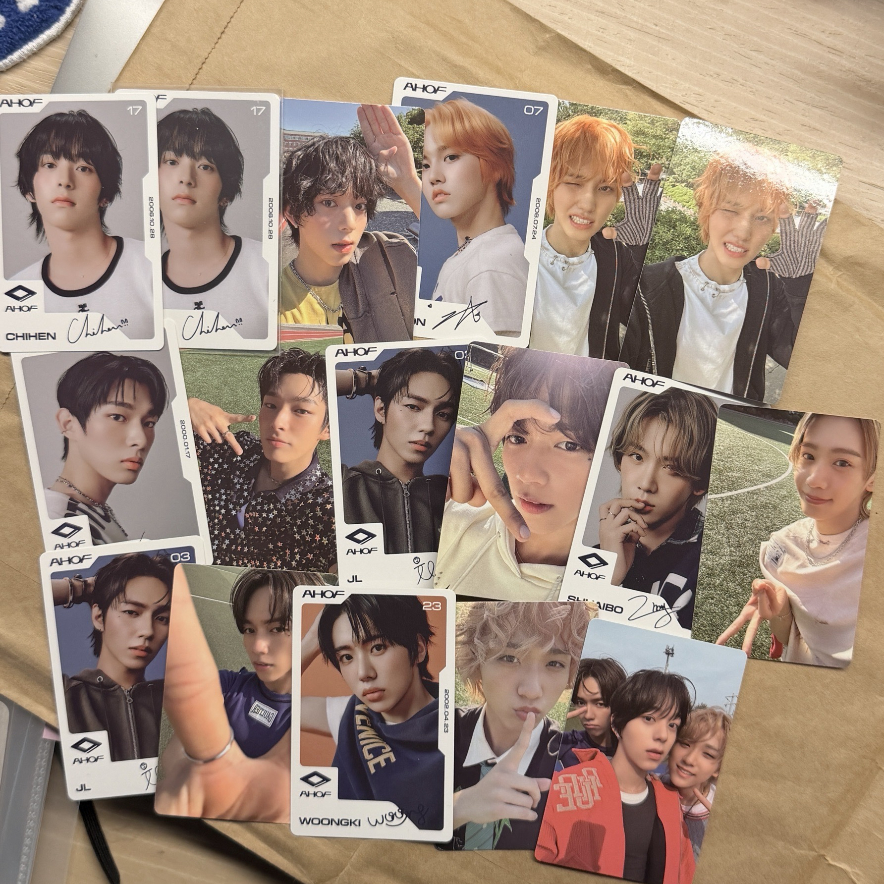 9️⃣AHOF 1輯 專卡