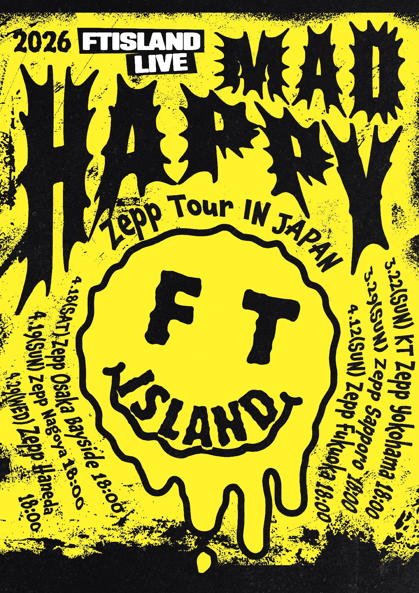 ’MAD HAPPY‘ Zepp Tour IN JAPAN