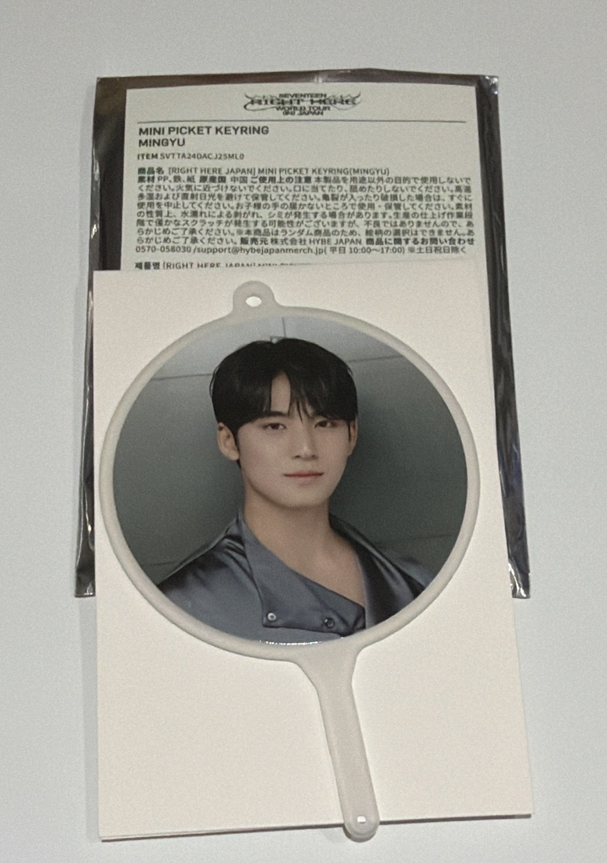 SVT Mingyu Follow黑小扇 消費期限徽章 Miniteen奎磁鐵未拆 Right here小扇套