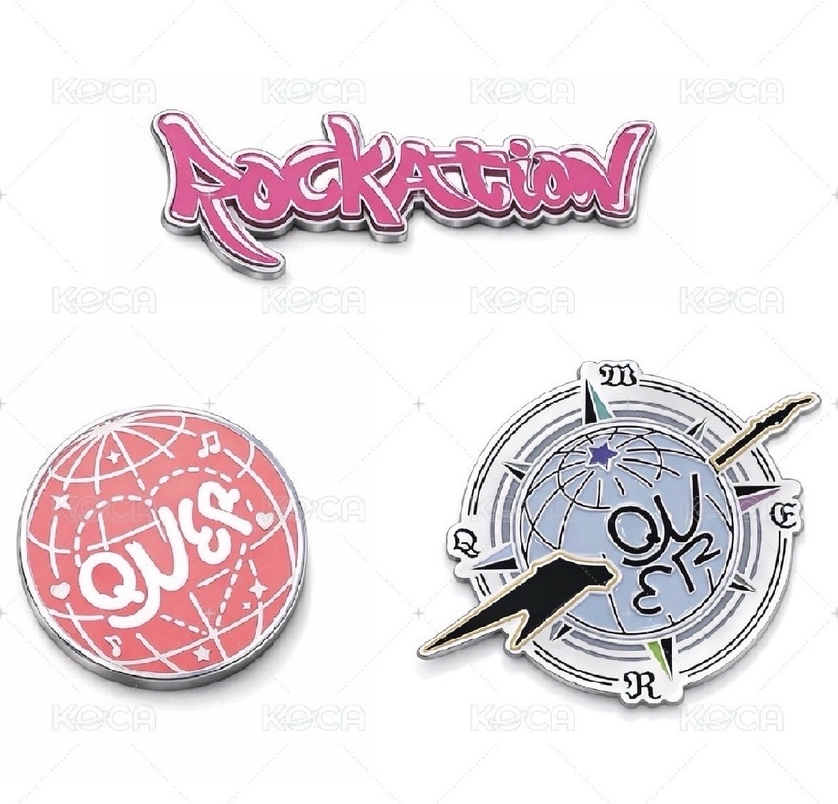 現貨  QWER徽章組