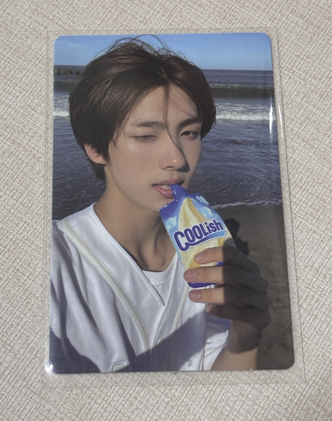 sparkling blue專輯卡 冰淇淋宰