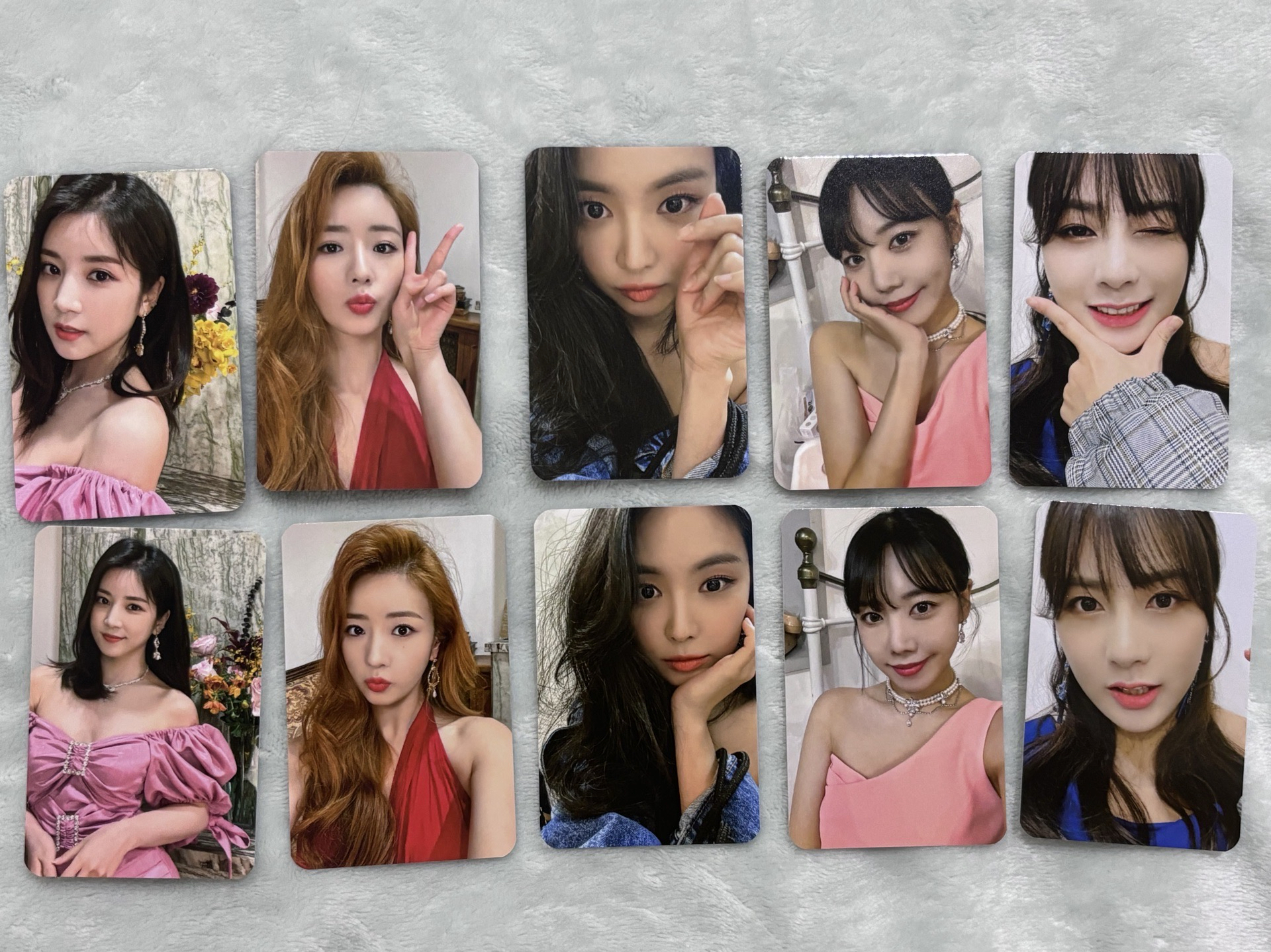 十週年周邊小卡 10張