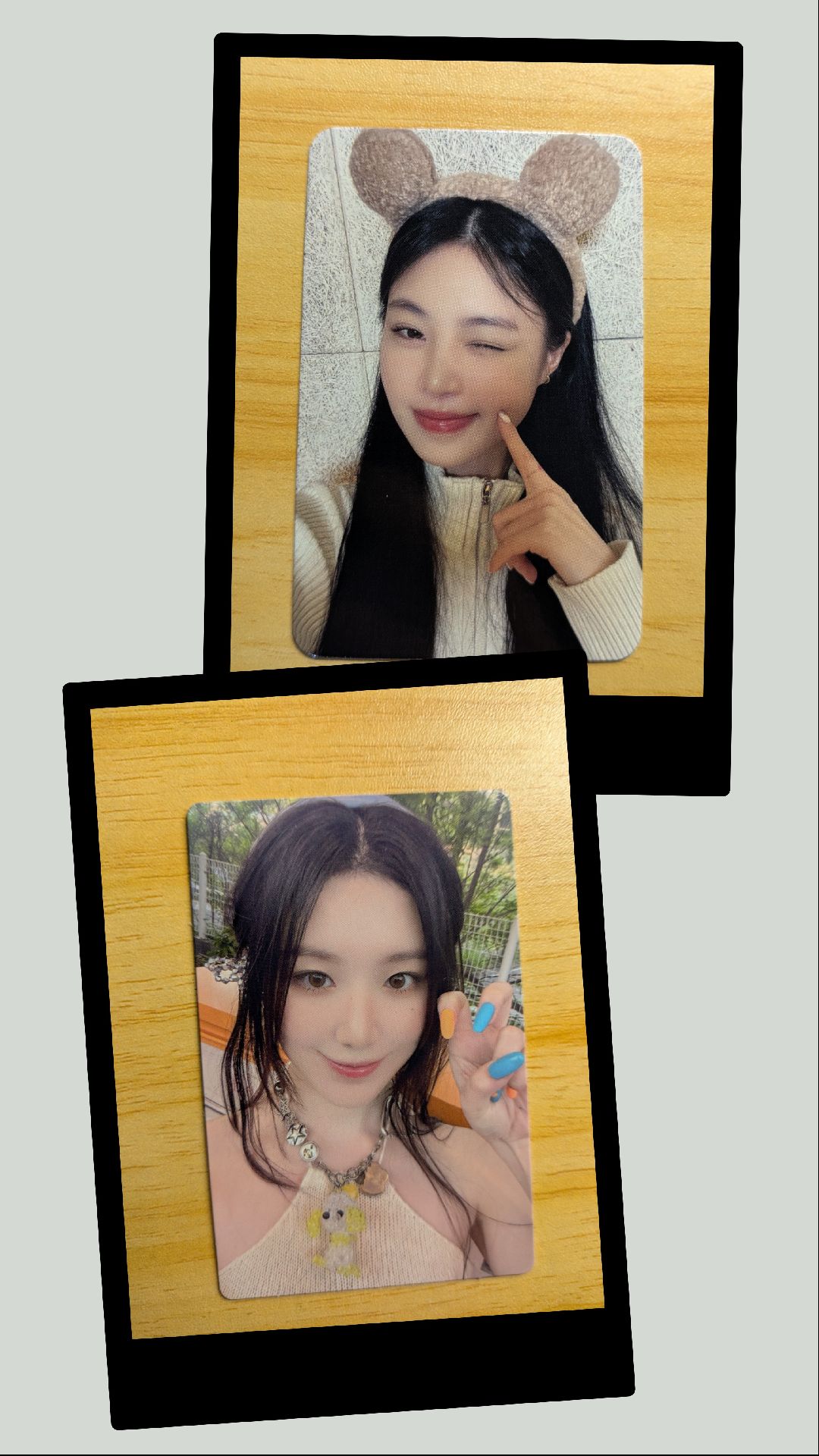 【十元一標】🦊🐺 碎花am1.0韓背（附翻譯）+專卡迷你盤 第一彈