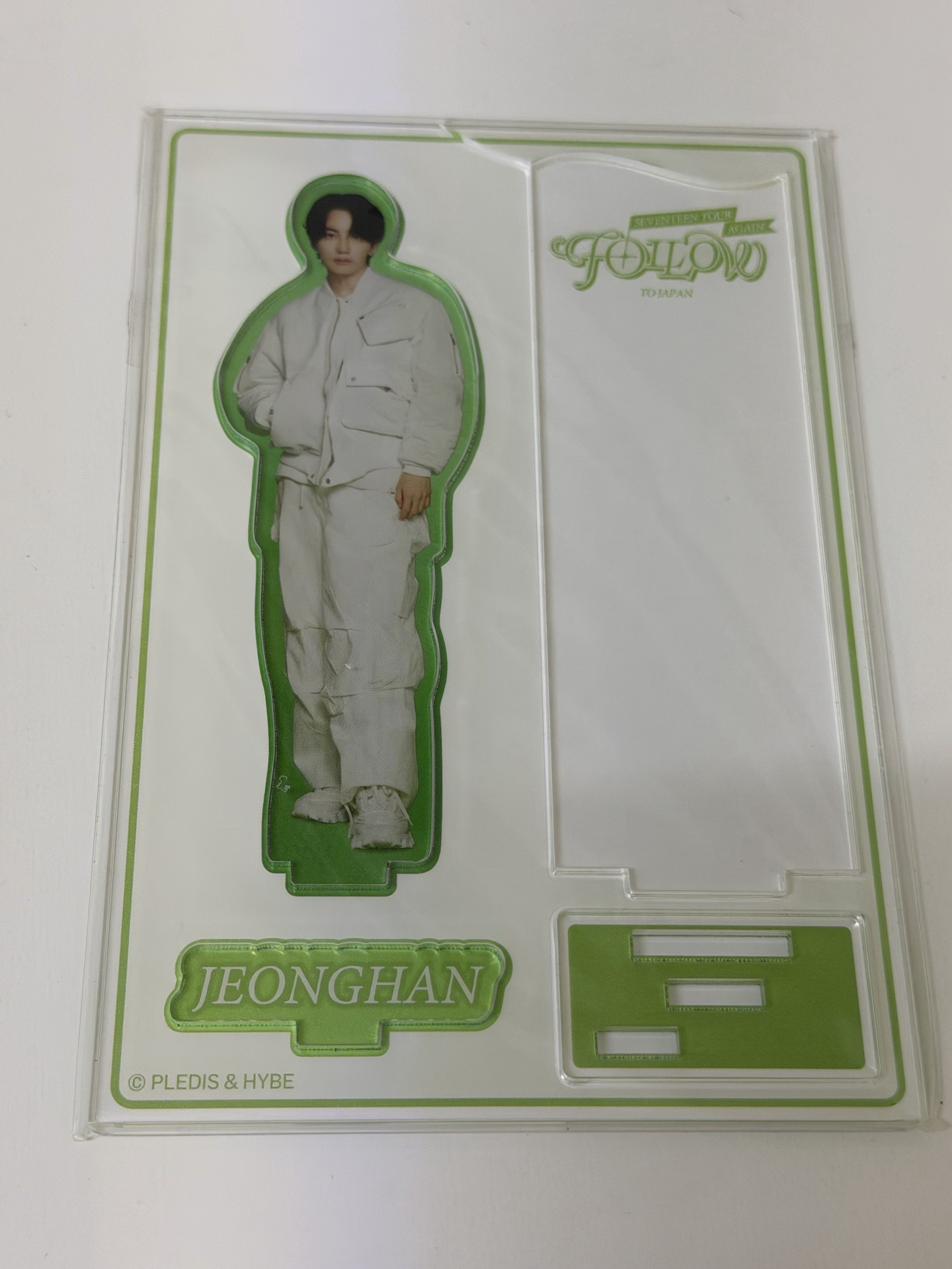 follow again 立牌 哲、漢