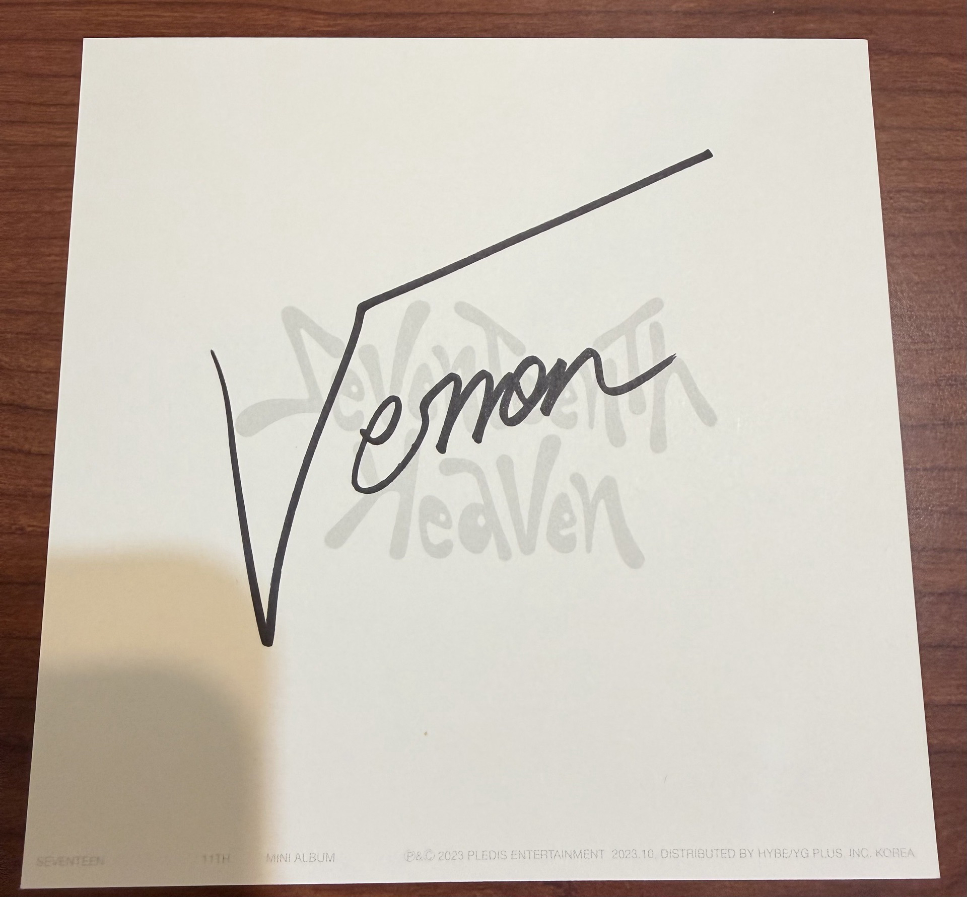 率 MINI11 簽名卡 美通親簽