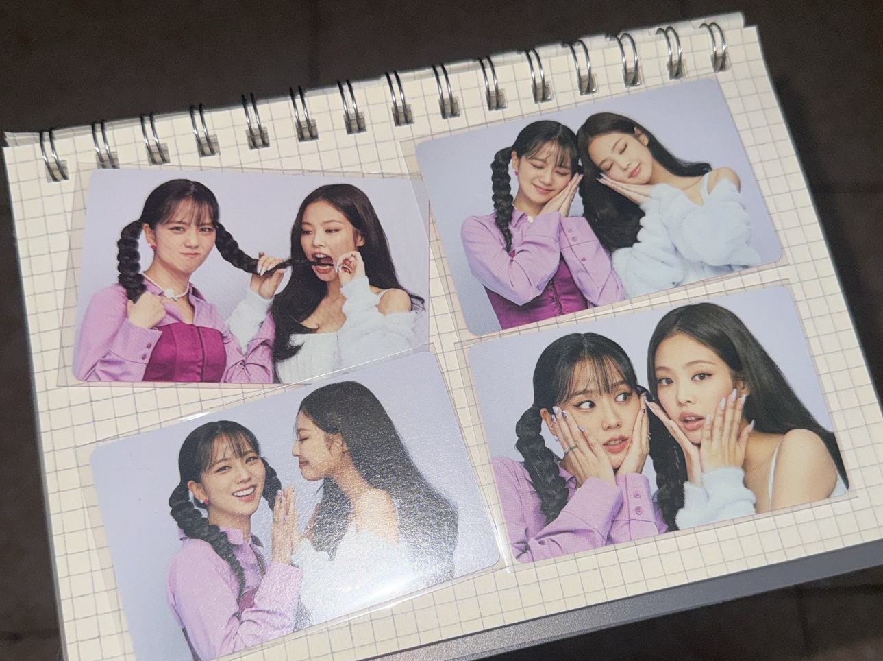 雙J 2022年曆卡 Jennie Jisoo