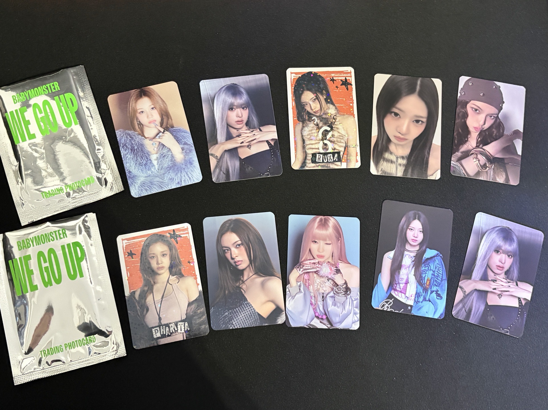 BABYMONSTER 《WE GO UP》交換照片小卡