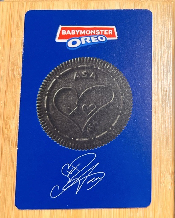 BABYMONSTER x OREO 代言卡 /ASA