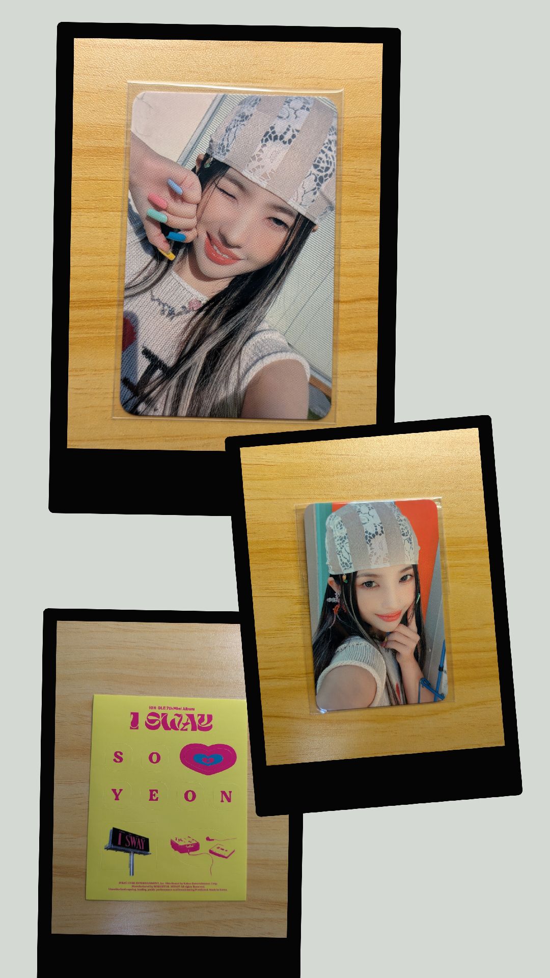 【十元一標】🐹迷七 頭巾娟 dmm1.0+ms1.0韓背（附翻譯）特典迷你盤 「禁止停車呦！」+貼紙*1