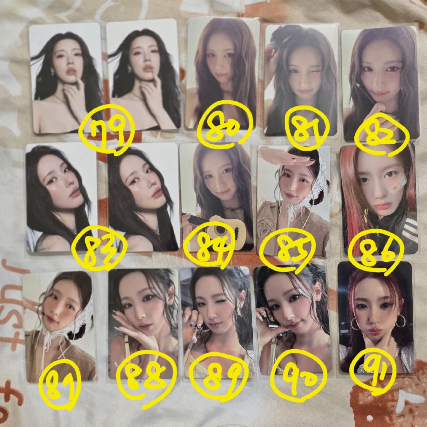 娃小卡 編號79～91