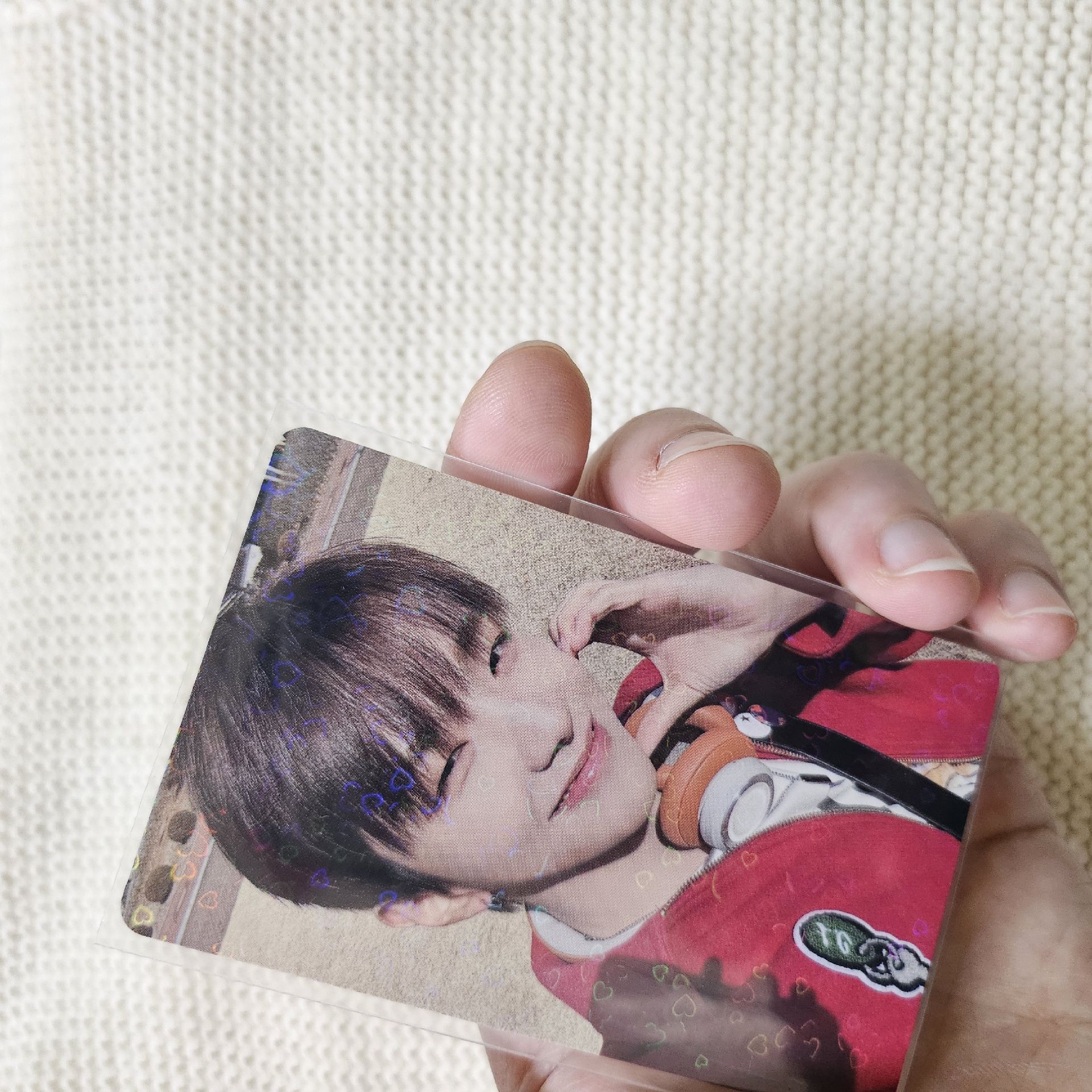 日咖單封愛心閃雲鶴