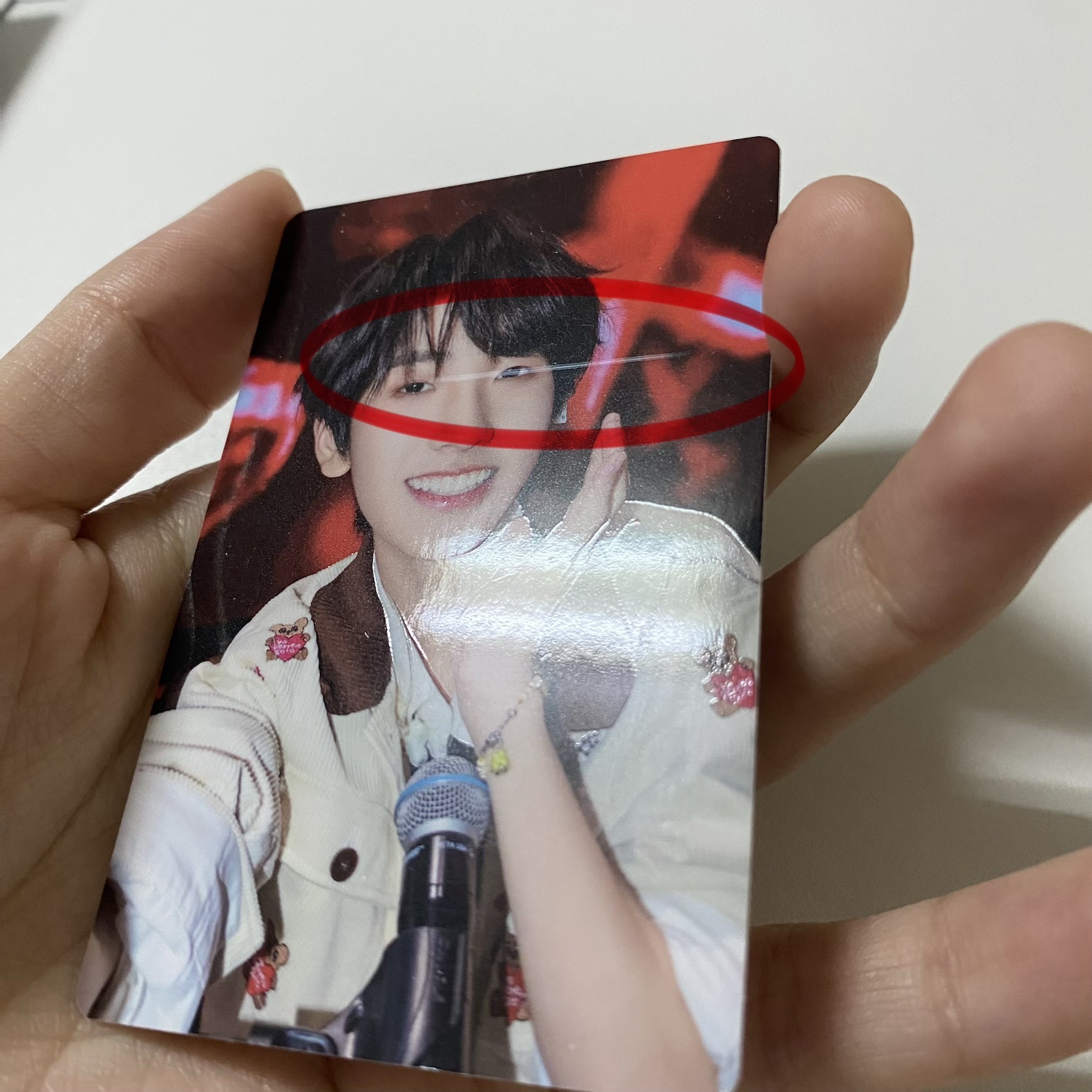 左紅背（瑕如圖