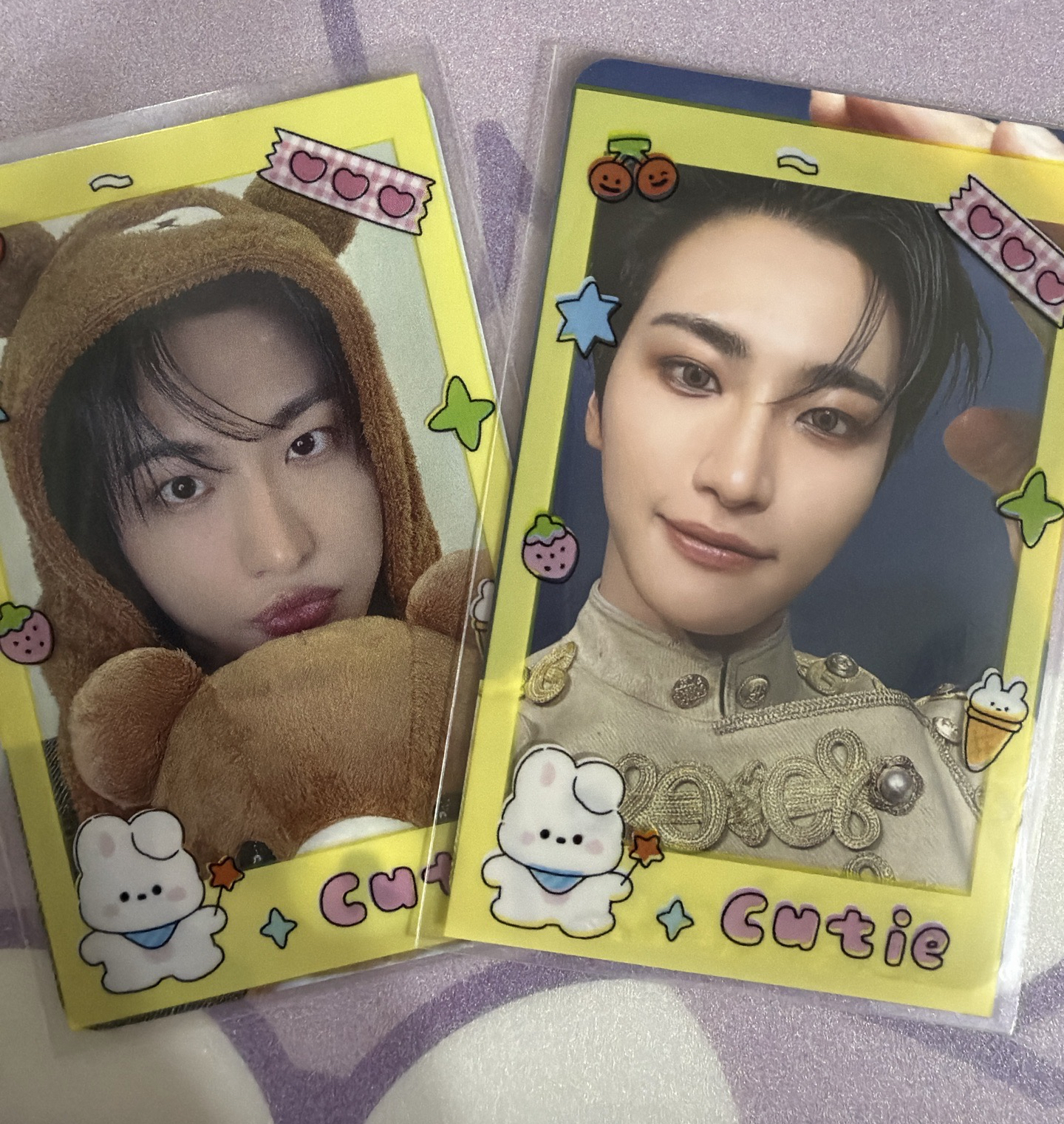 星化寶寶 裝可愛再拍拍頭（2張一起）