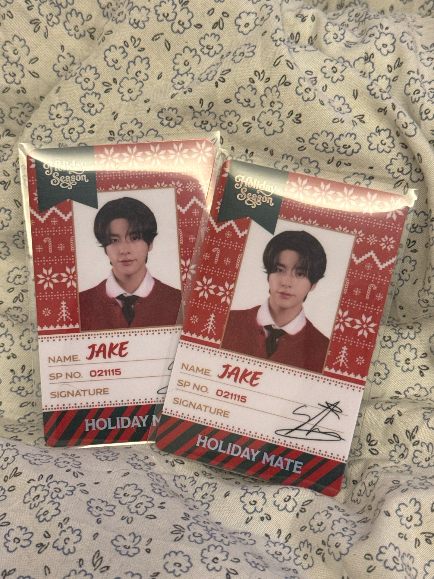 Jake聖誕遊戲卡 未掃