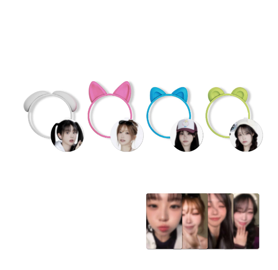 QWER手燈裝飾全員一套含卡（線上批次）