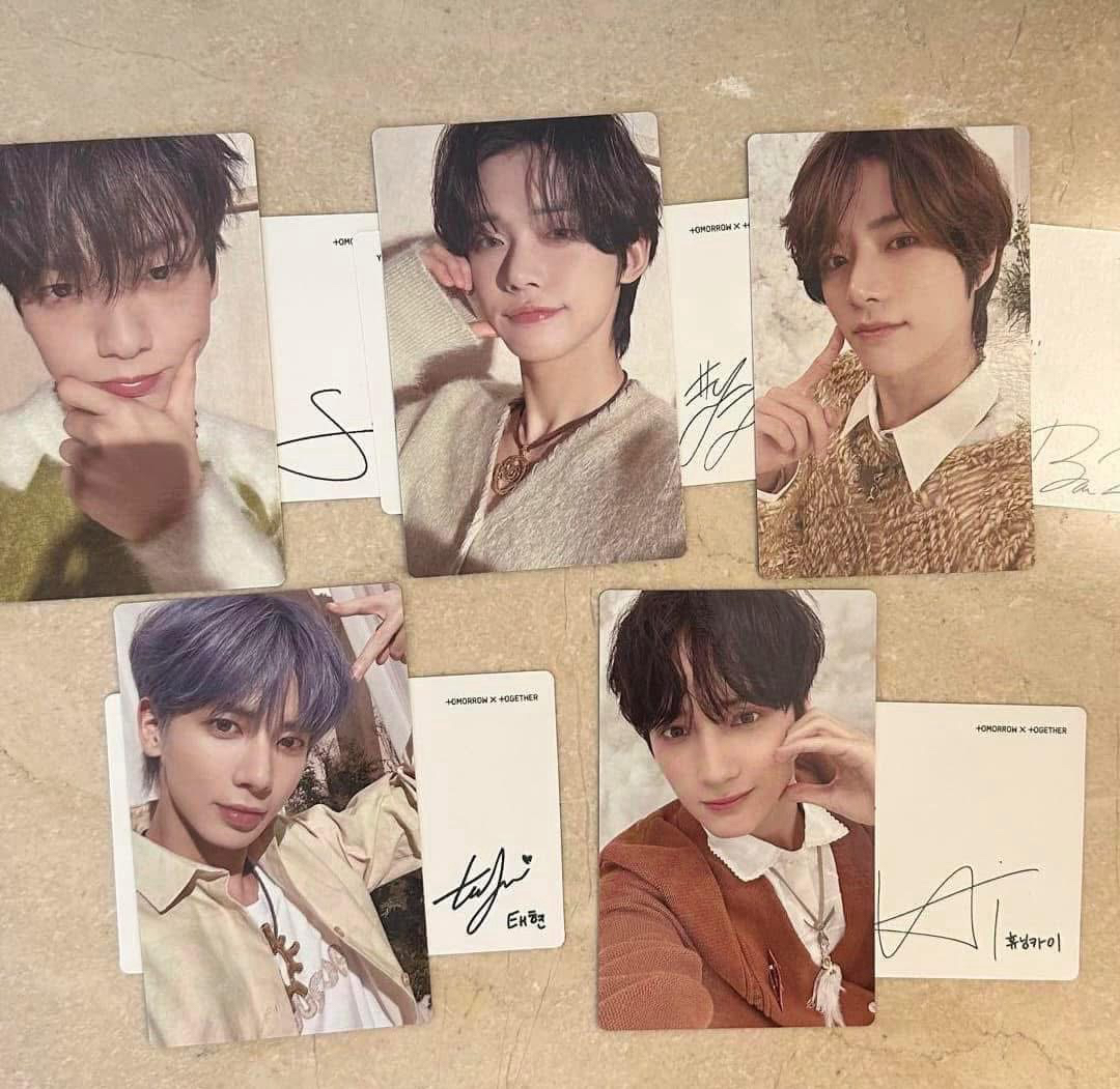 TXT sweet 通常盤一套