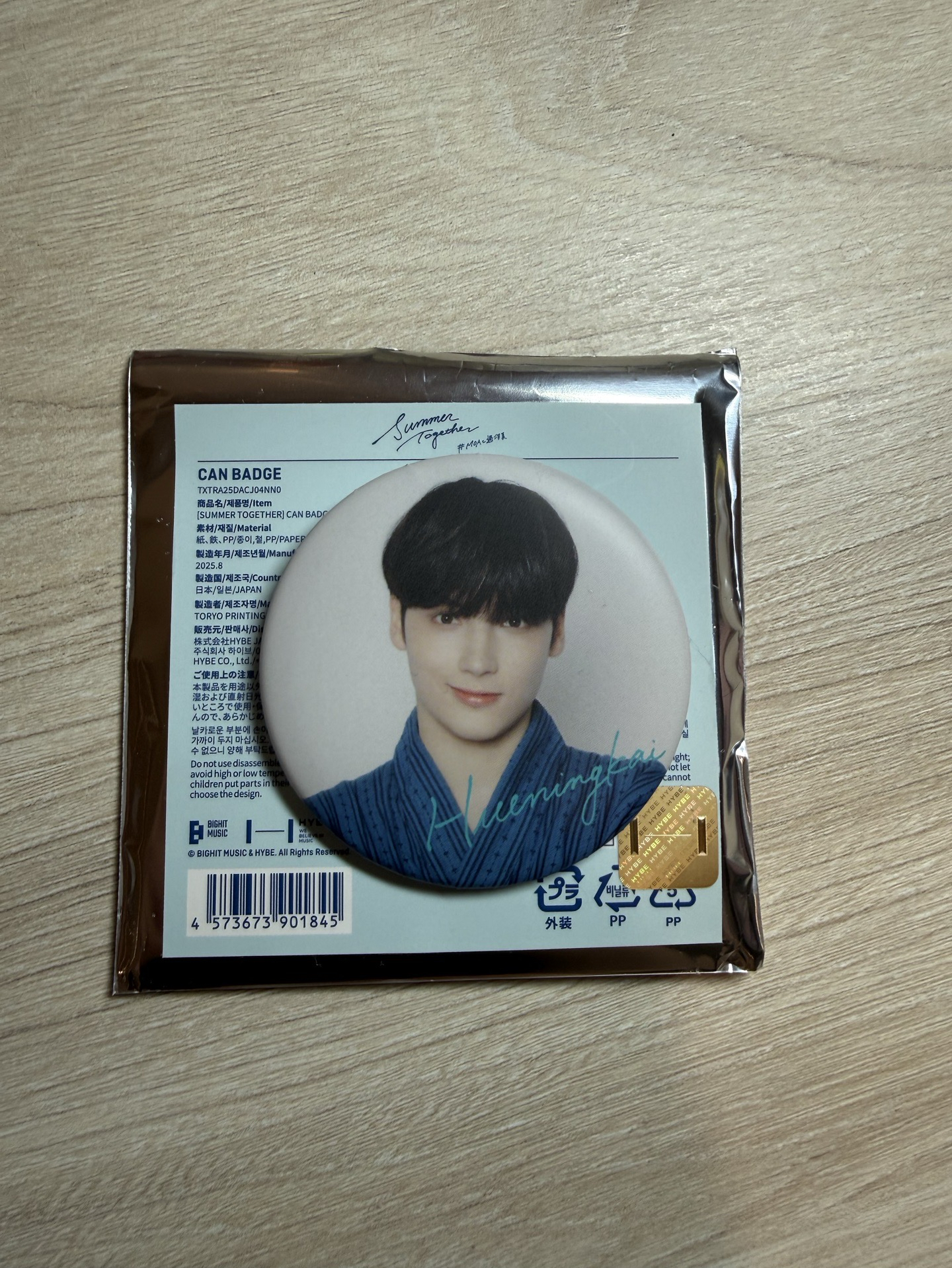 2024 DREAM WEEK 日本夏日 拍立得 杋圭 太顯 秀彬 休寧 徽章