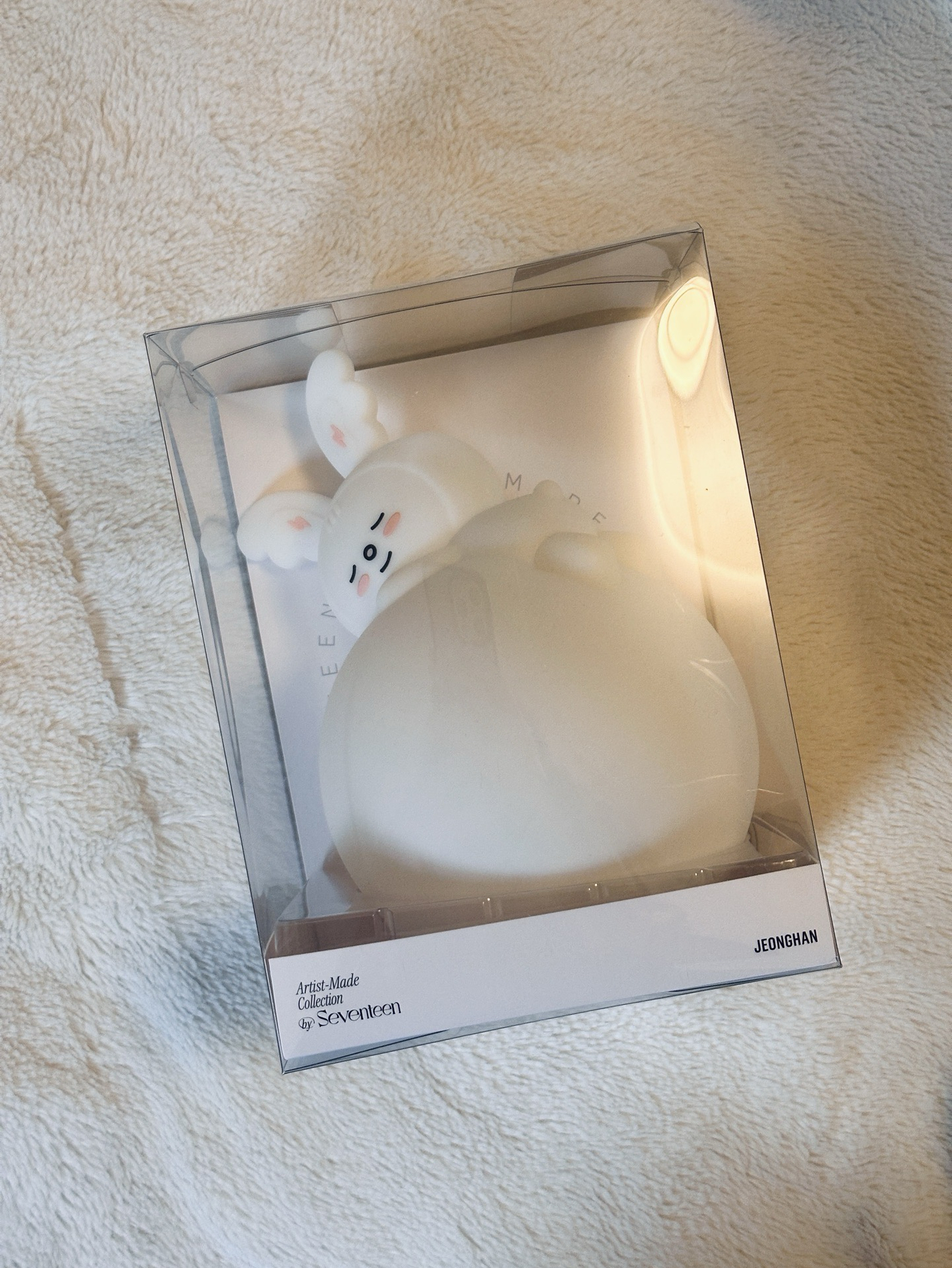 SEVENTEEN 成員自製周邊 淨兔夜燈 淨漢