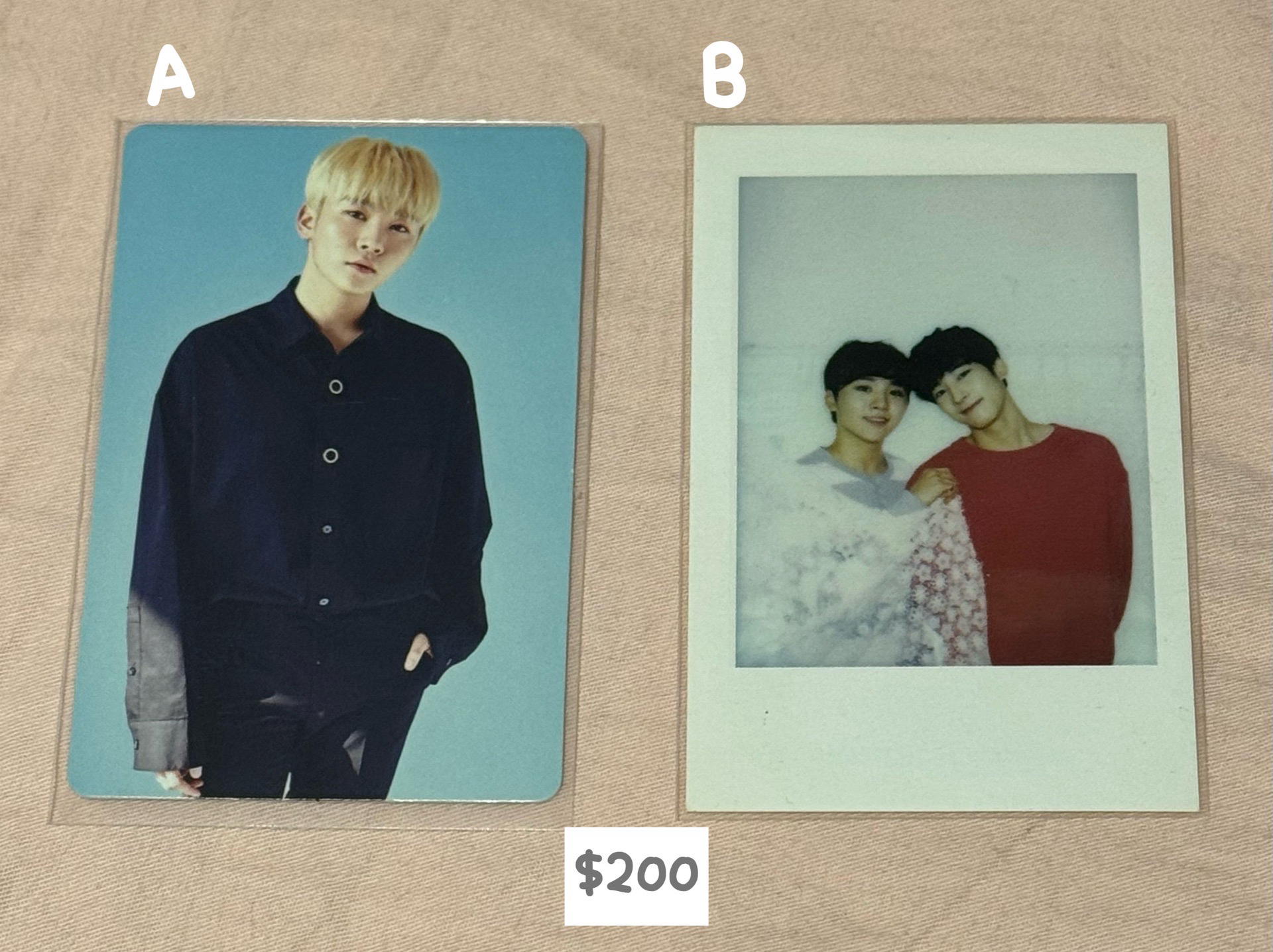 兩張不拆｜圓佑 勝寛｜15’BOYS WISH A ver. 周邊卡 