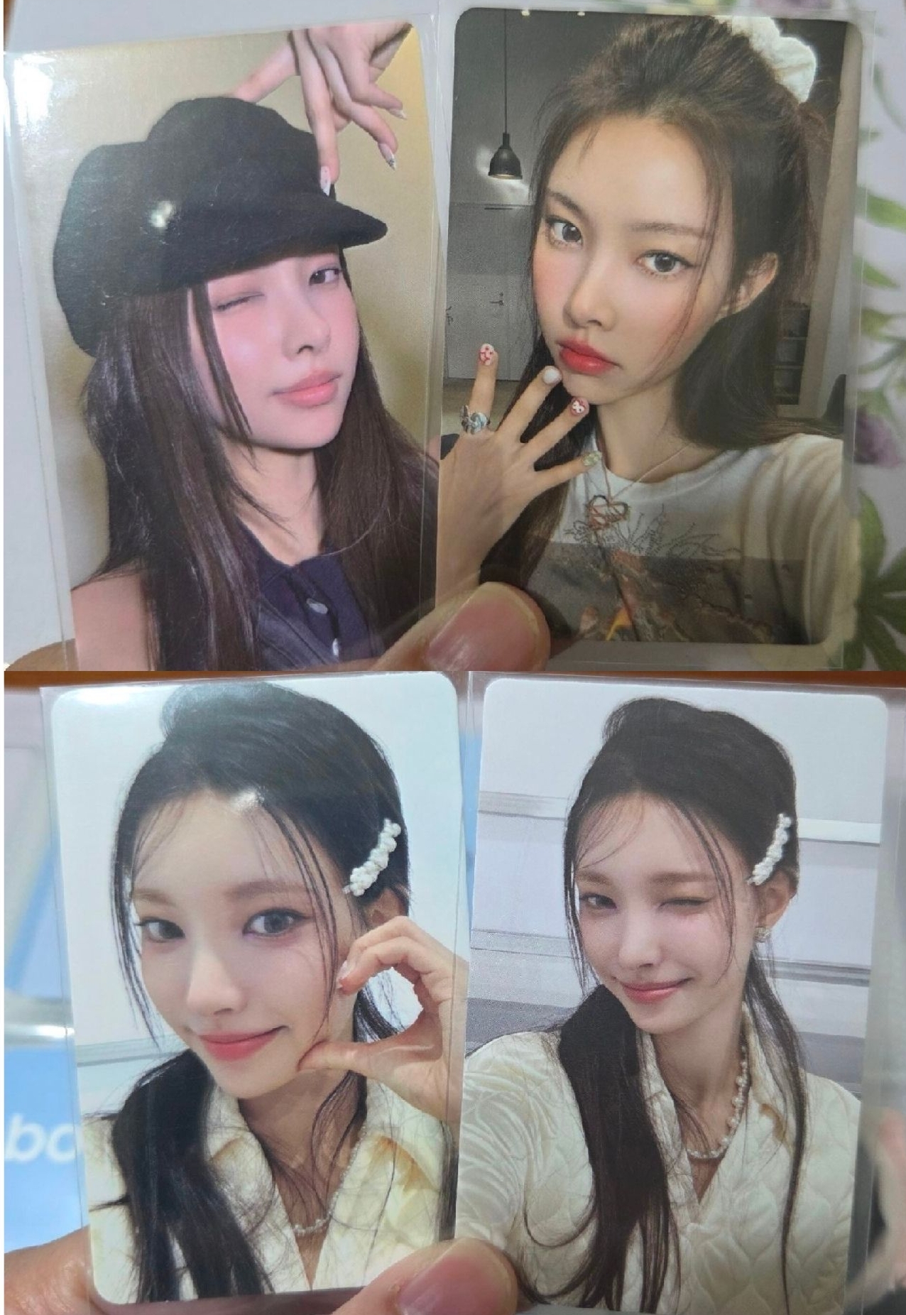 玧我4張1️⃣ 有中文卡背