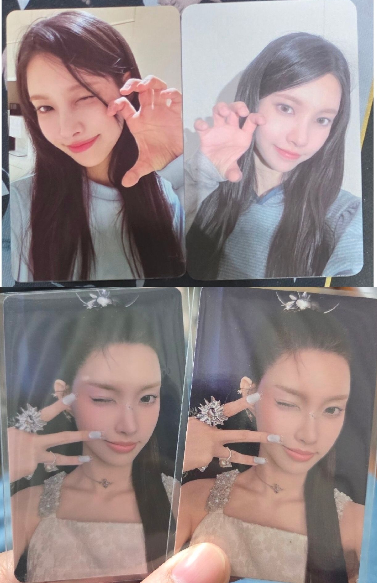 玧我4張4️⃣ 有中文卡背