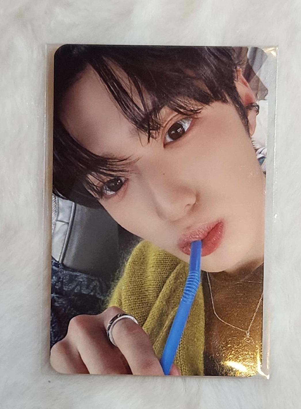 迷一 oy 吸管 簽售卡 