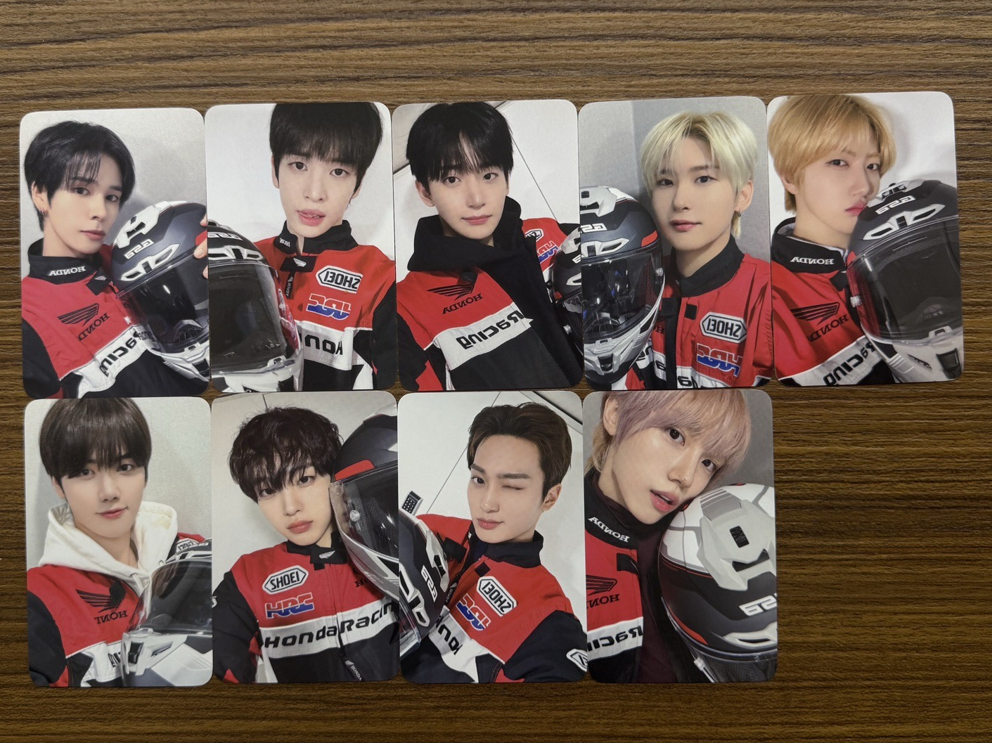 九位超帥賽車手一套