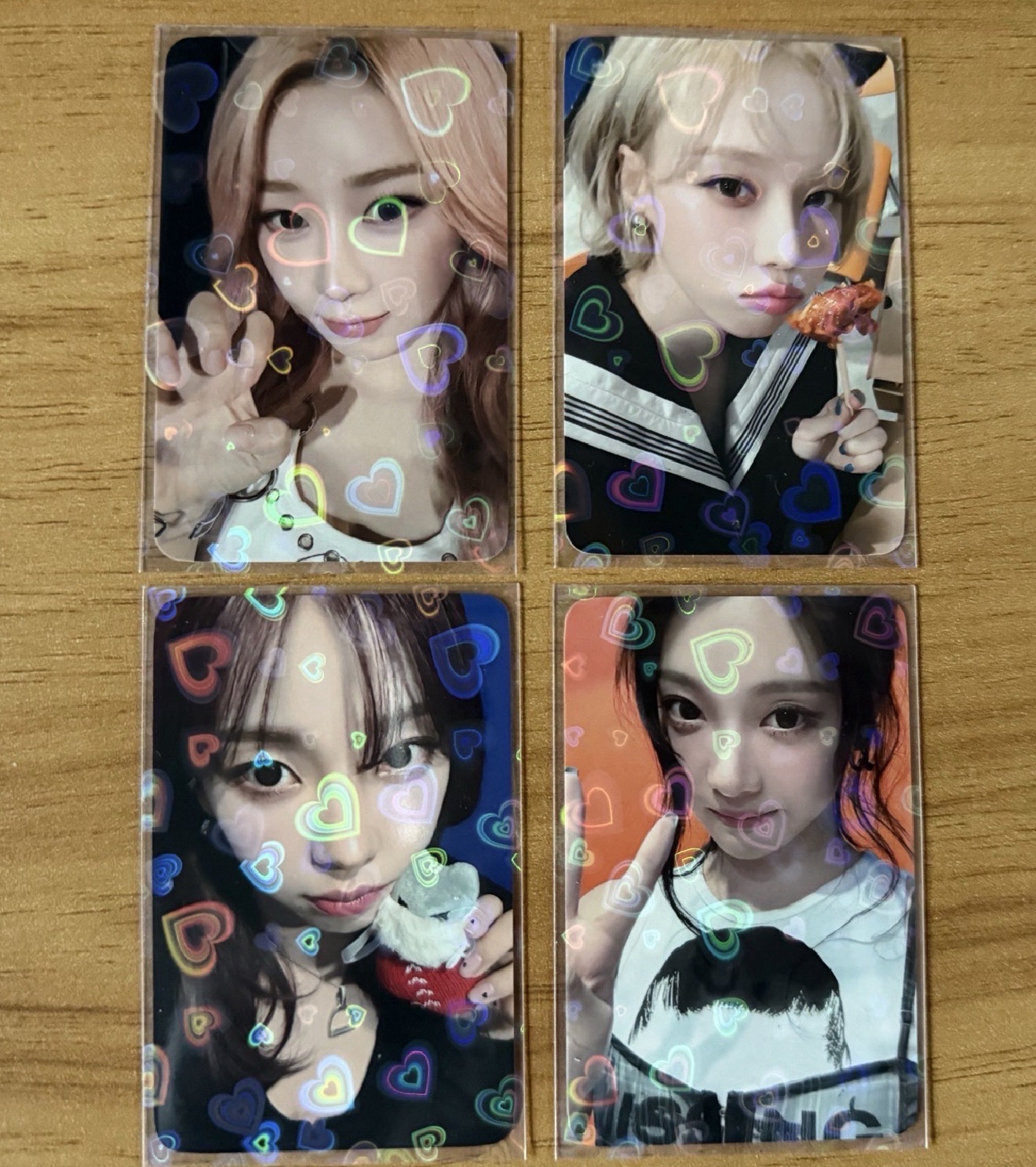 aespa特典小卡（dmm簽售）