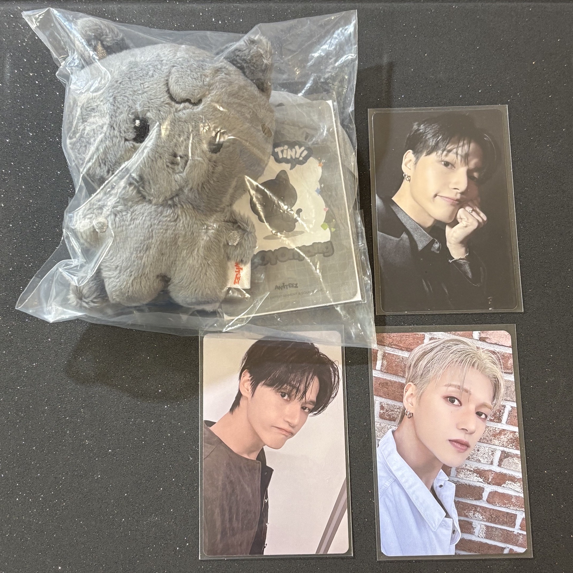 ATEEZ WOOYOUNG 鄭友榮 mighteez寶寶娃盤