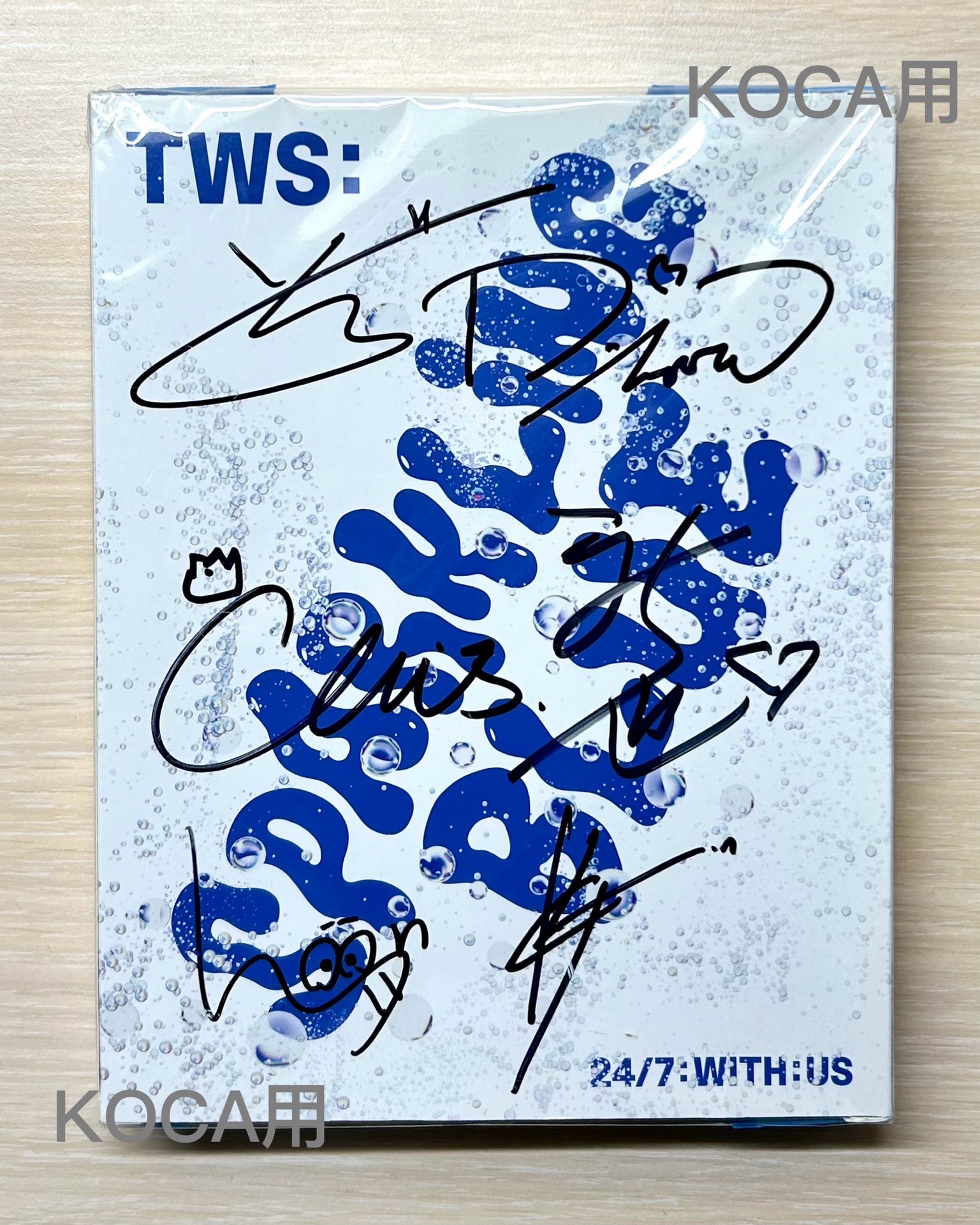 MWAVE簽專 出道專全員簽名