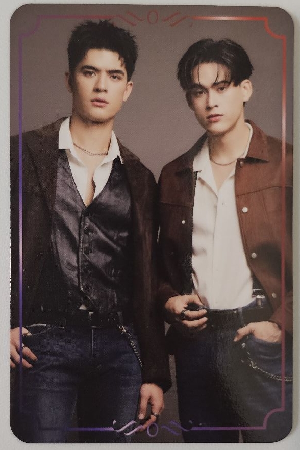 jossgawin 雙人紫紅邊框