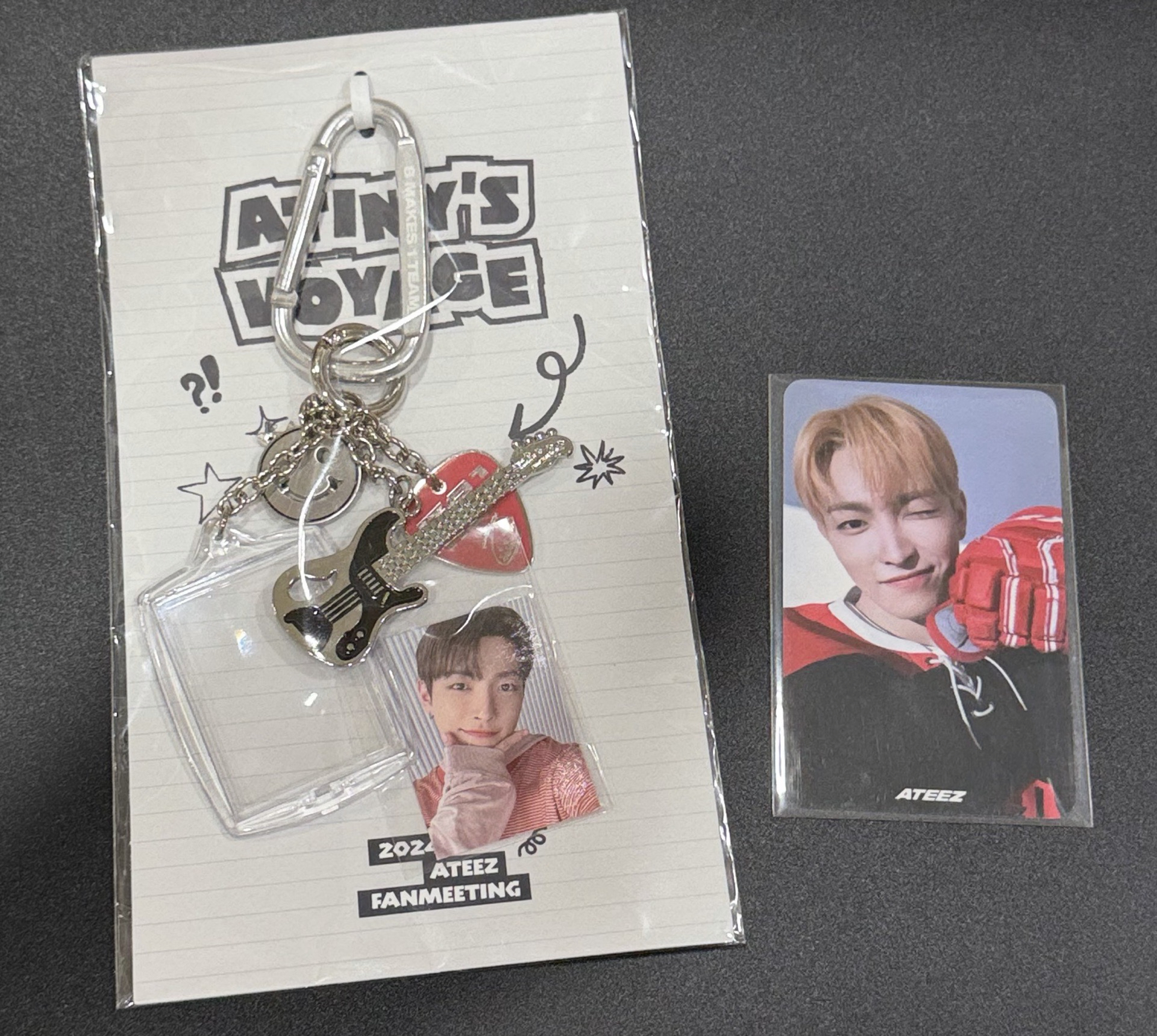 中 飯咪鑰匙圈+入場卡