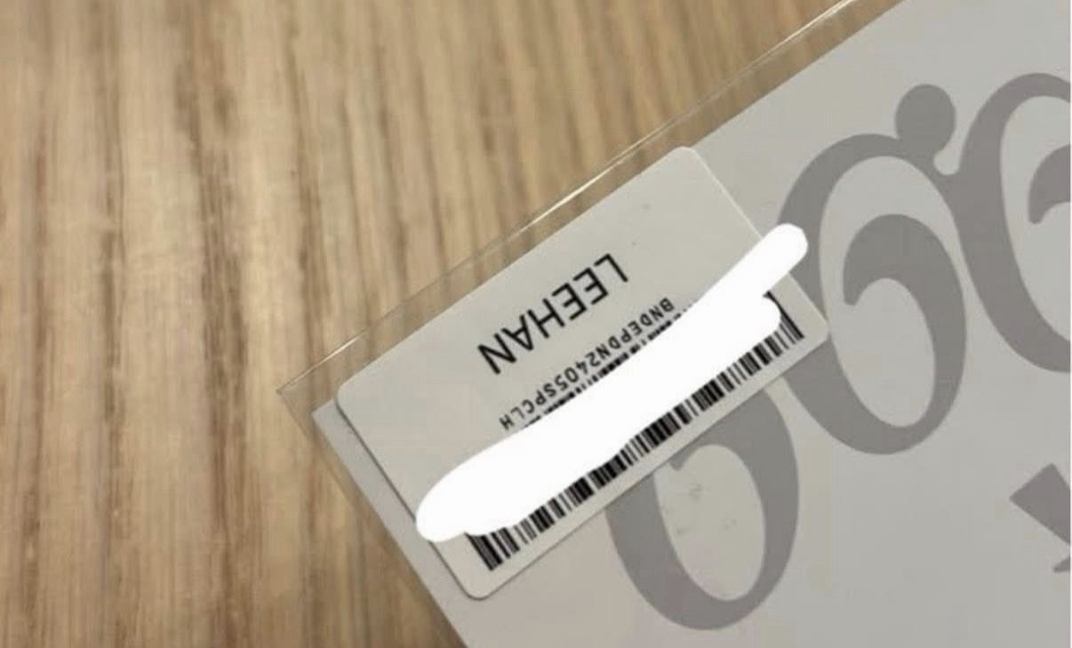 19.99原袋未拆親簽抽選李涵