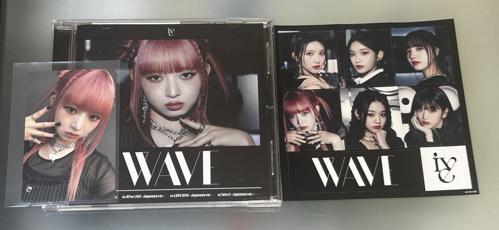IVE 怜WAVE DIVE盤全專 日本fan club限定