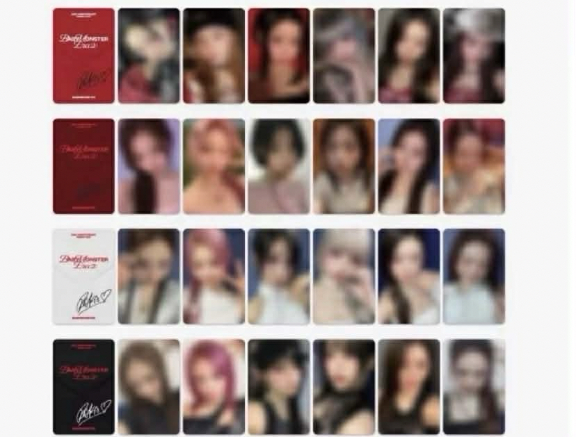 BM成員回憶錄固配小卡*4 （需包手