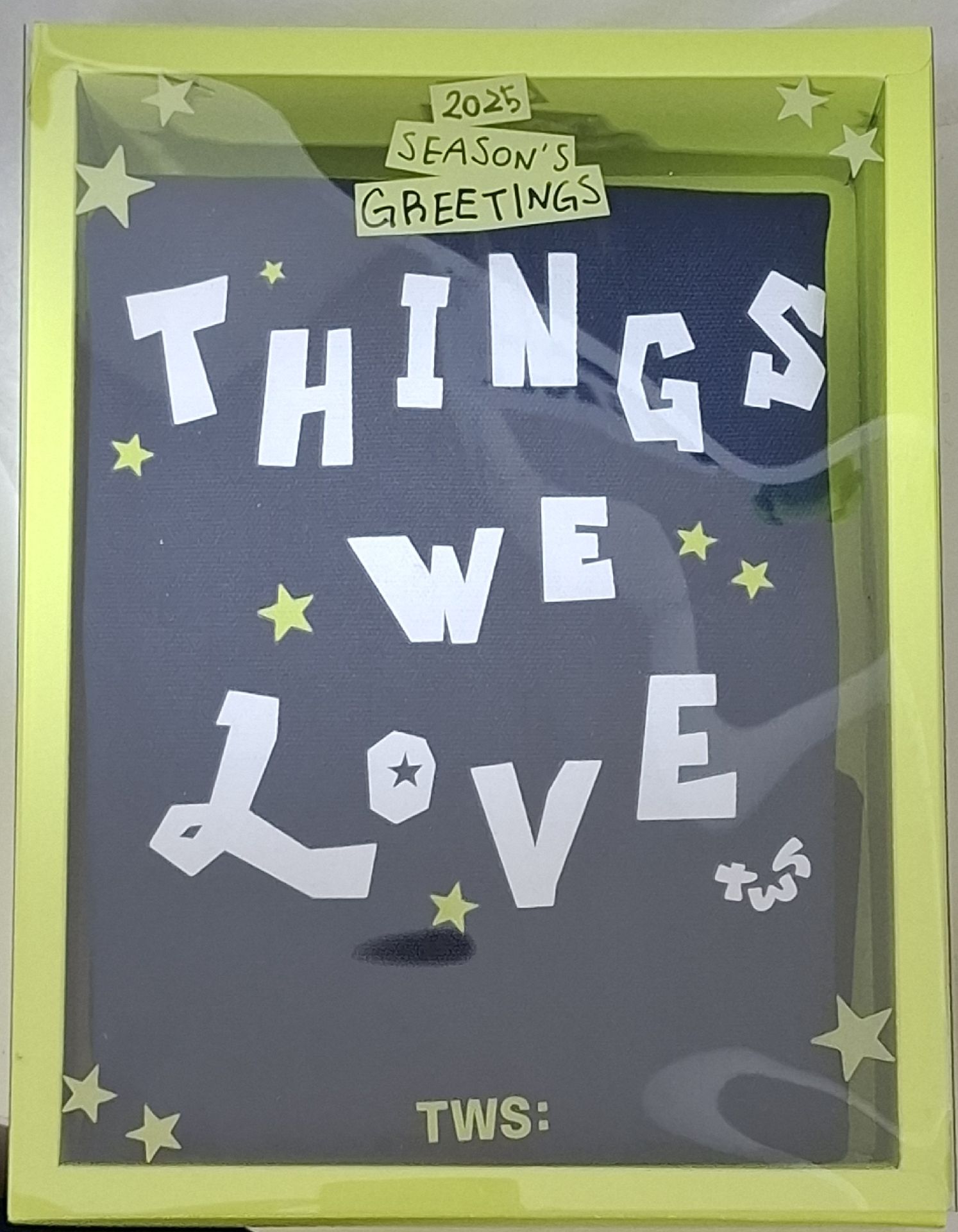 TWS 2025 年曆 僅拆檢近全新