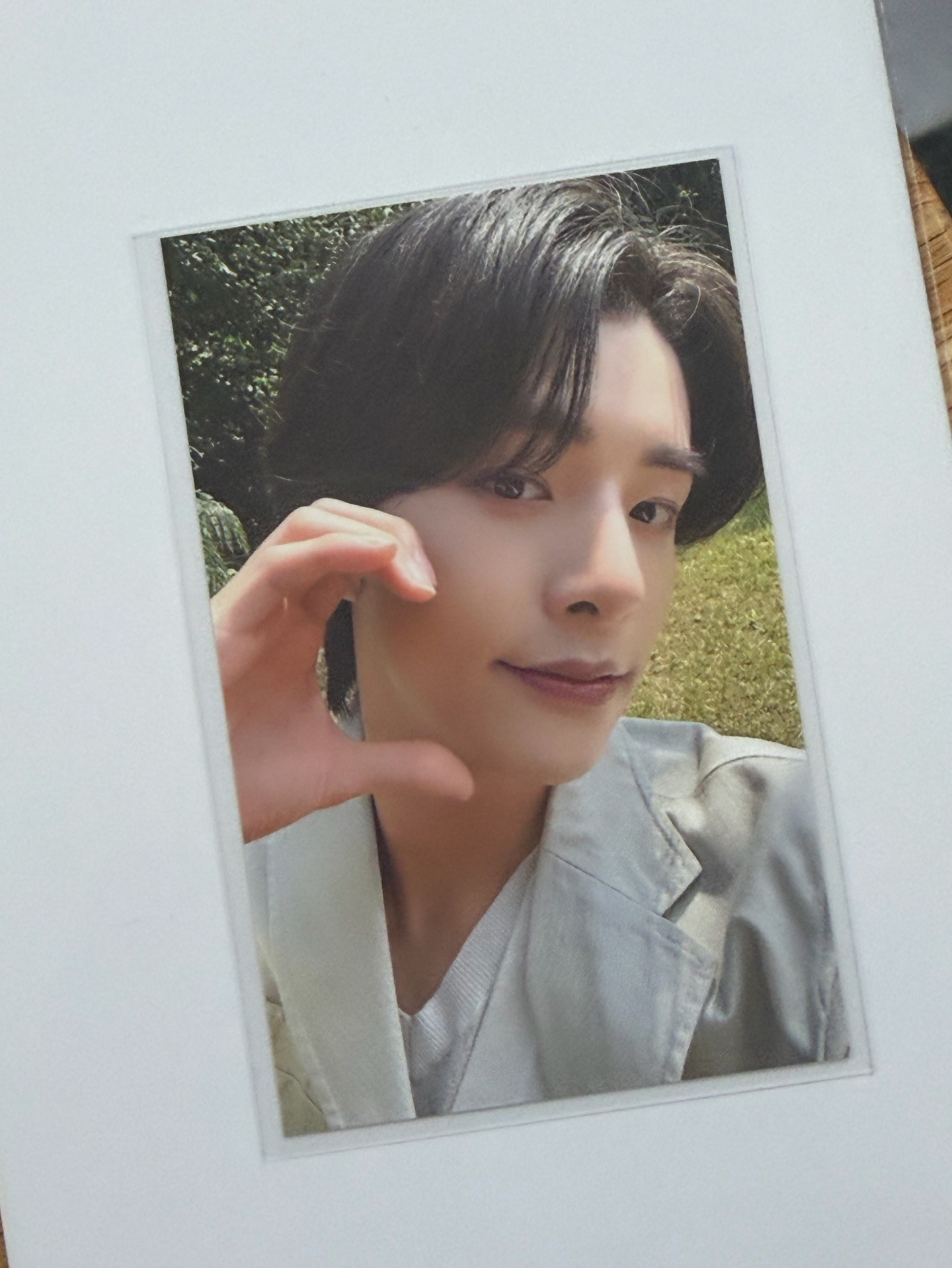 沈載倫4週年相框卡