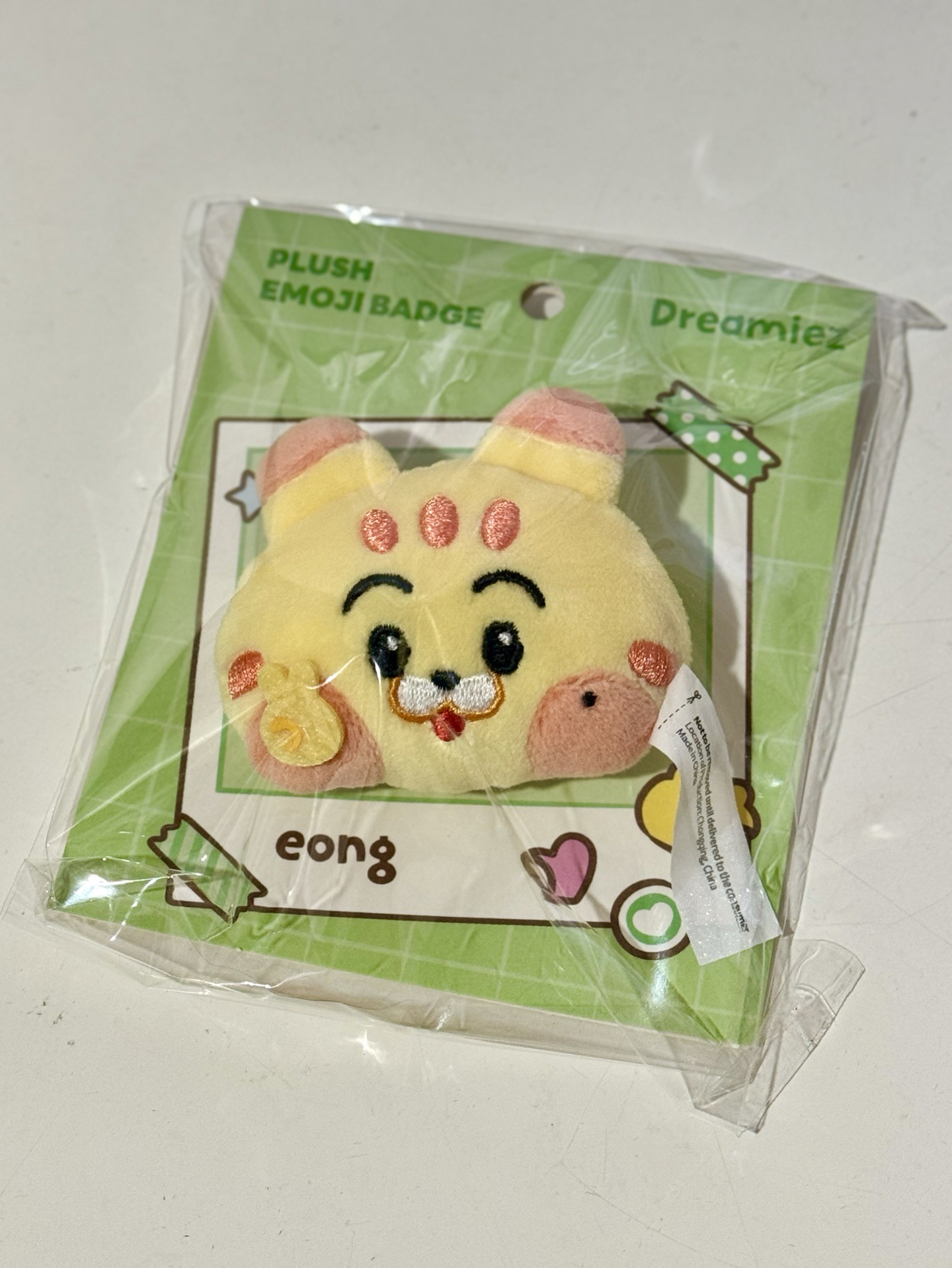 NCT DREAM 馬克 毛絨徽章