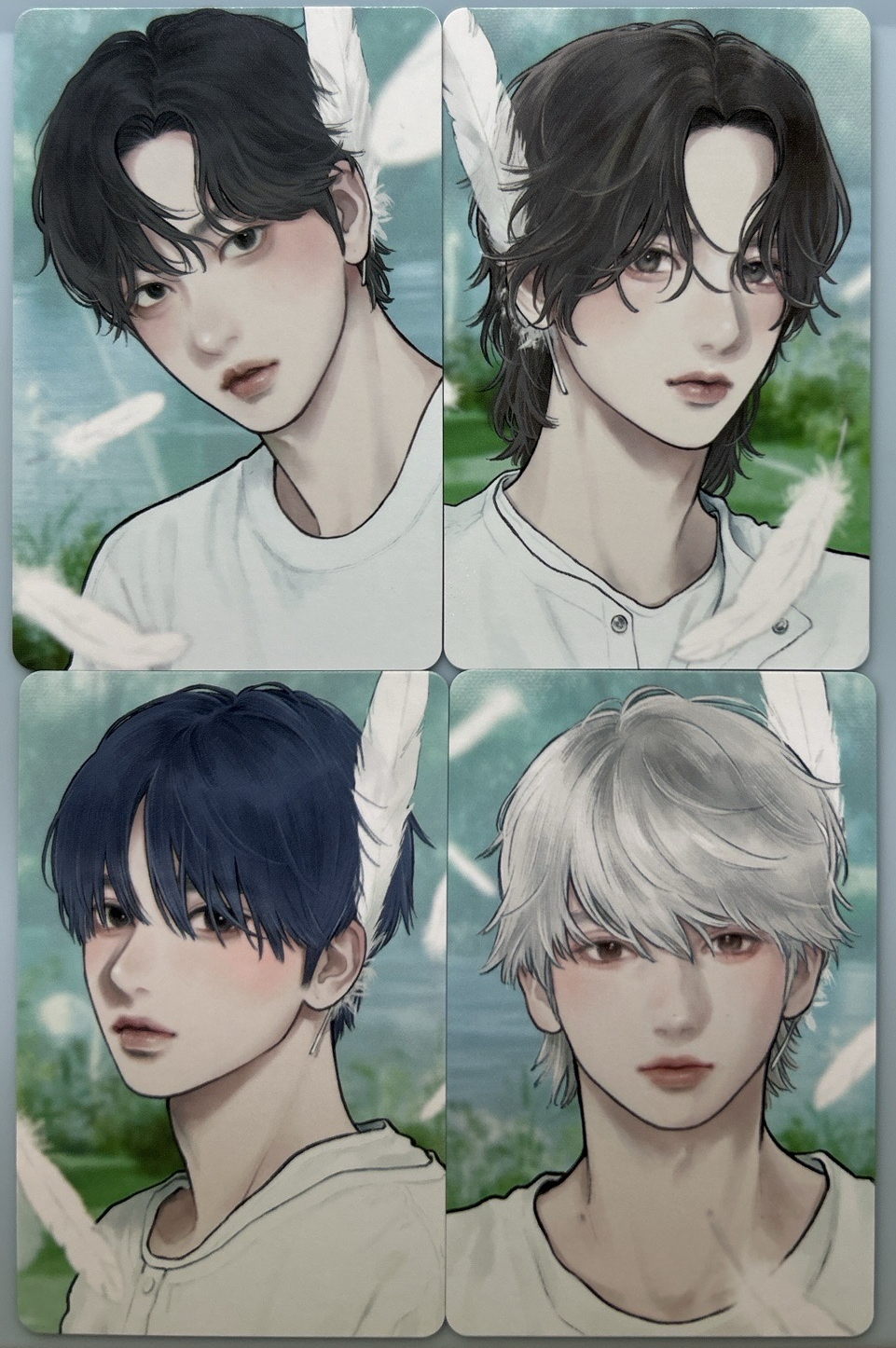 TXT starkissed 漫畫風卡