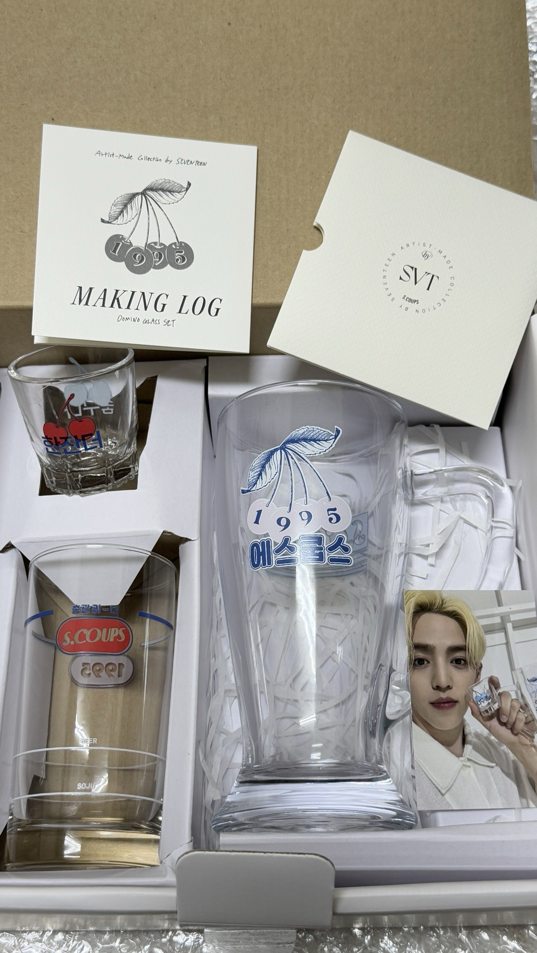 全新哲Artist Made酒杯組（含歷程小卡）