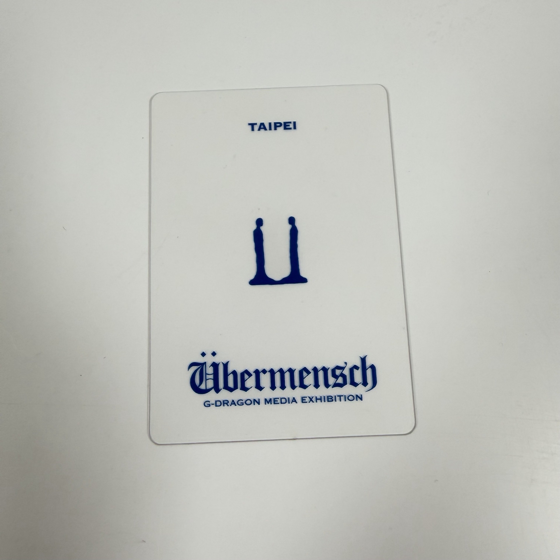 GD｜展覽入場透卡-藍（台北限定）