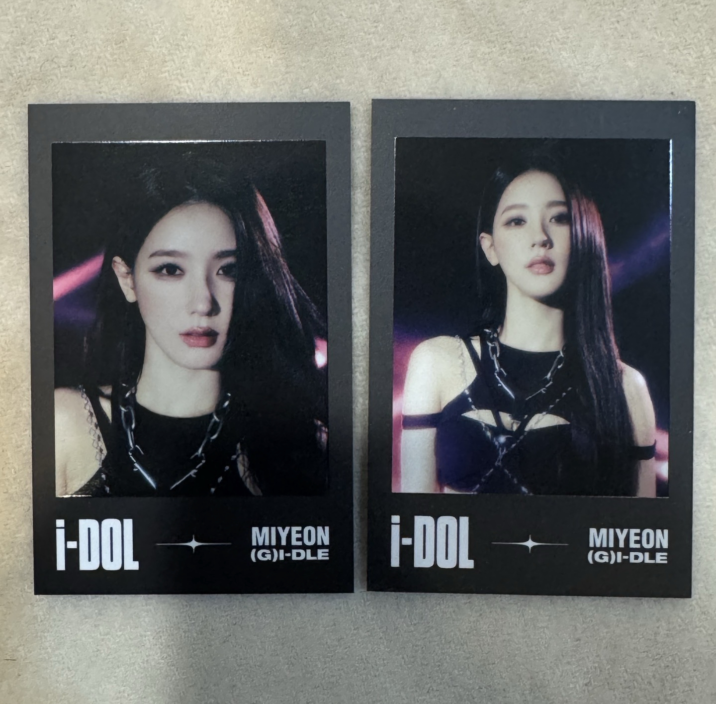 24’世巡演唱會 iDOL 周邊卡 麵