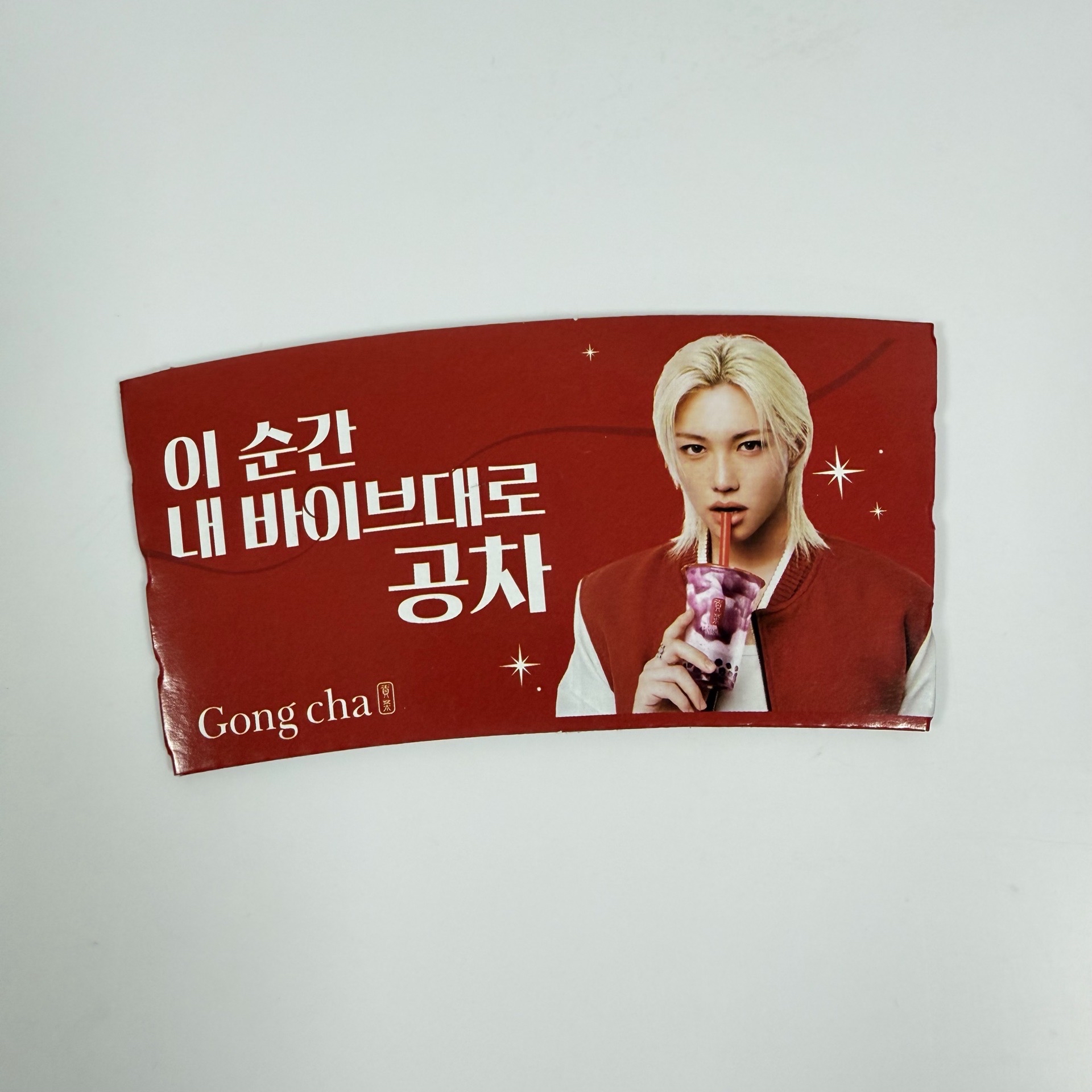 Felix x 貢茶｜杯套-紅